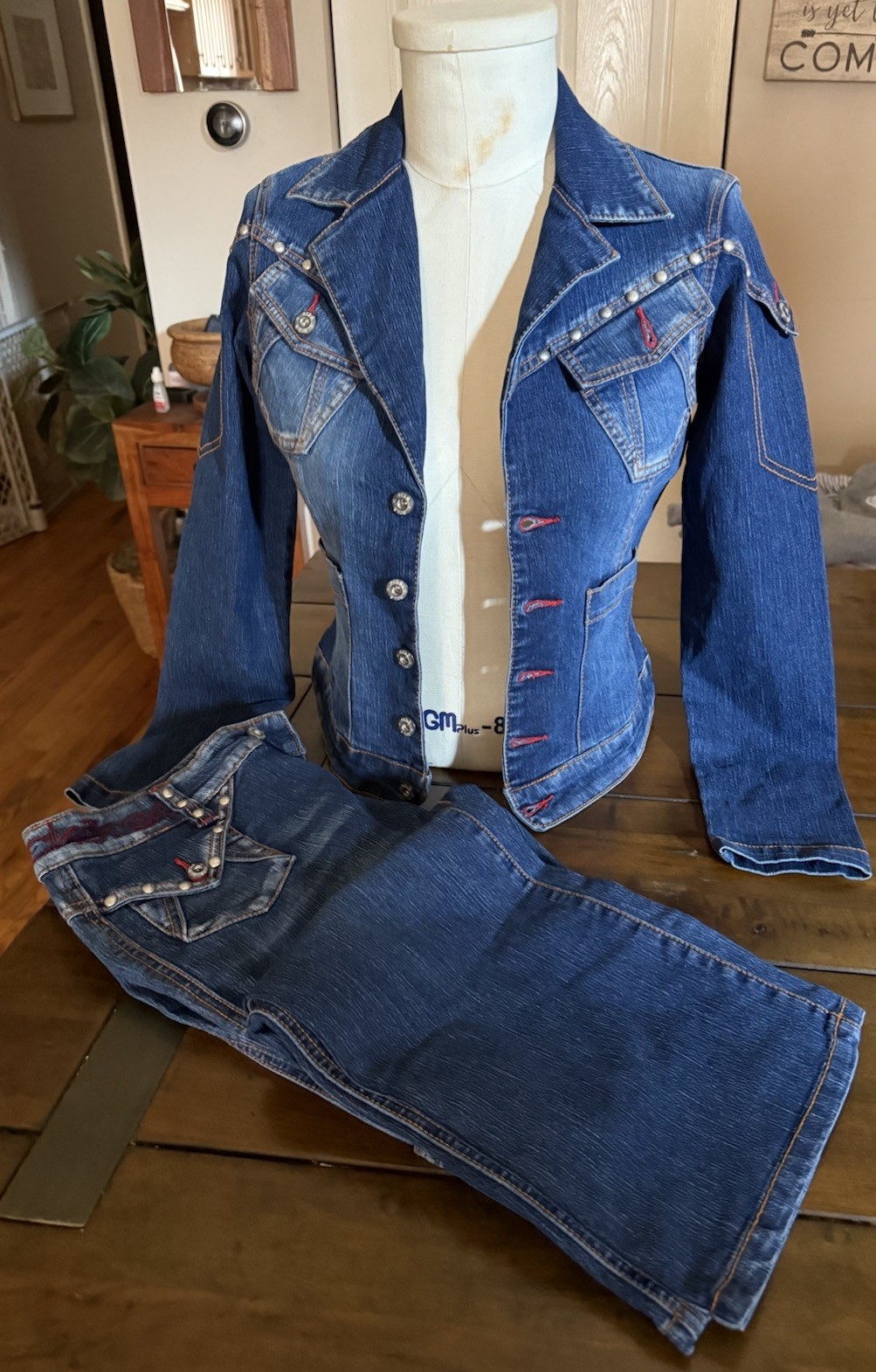 Vintage Ecko Red Brand Women’s Jean Pant Set