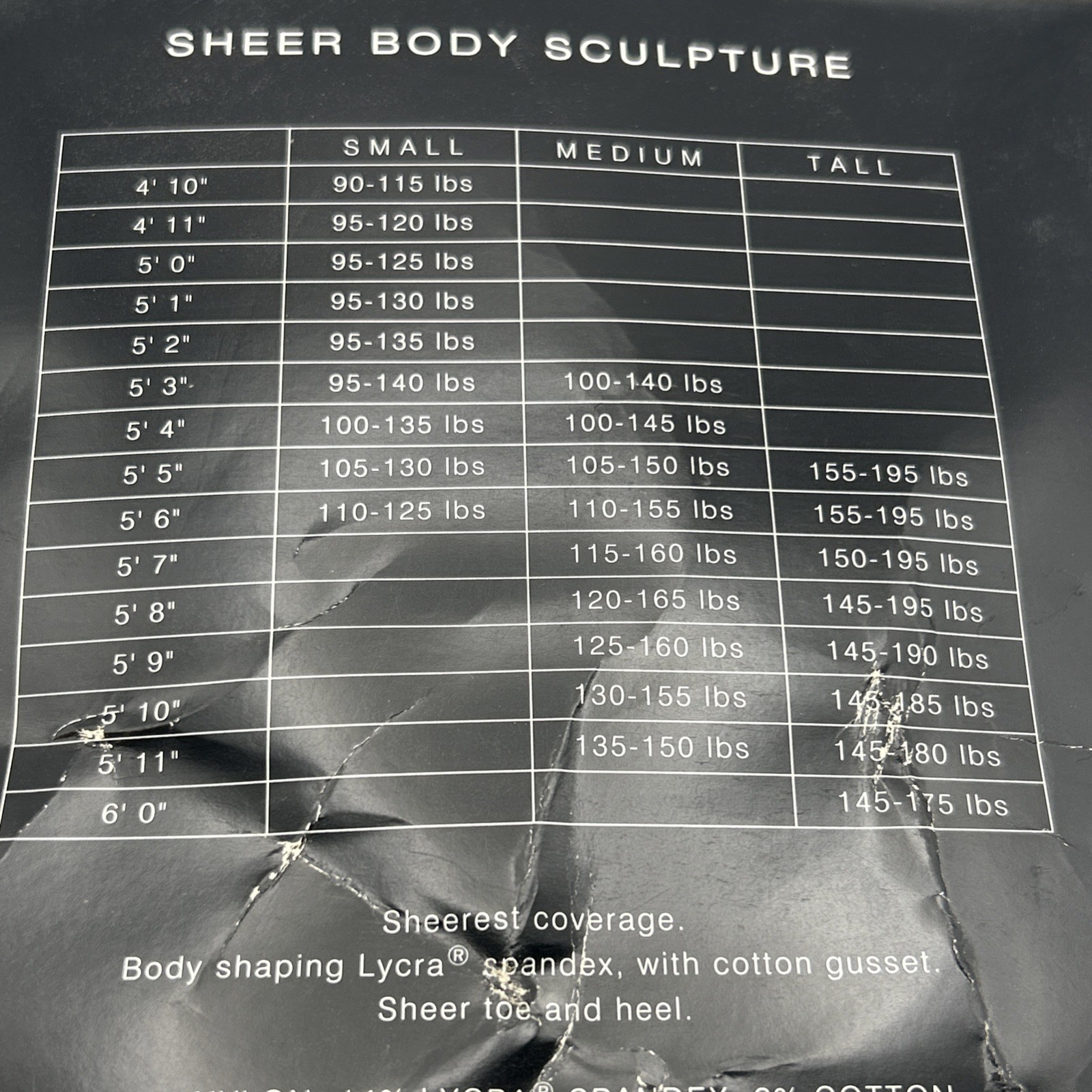 New York & Co Pantyhose Small Coffee Sheer Body Sculpture Totally sheer To waist