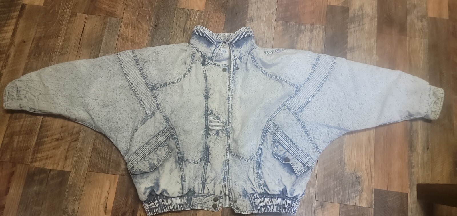 Vintage Northwest Blue Company Medium Jacket Denim Acid Wash 80s/90s Movie