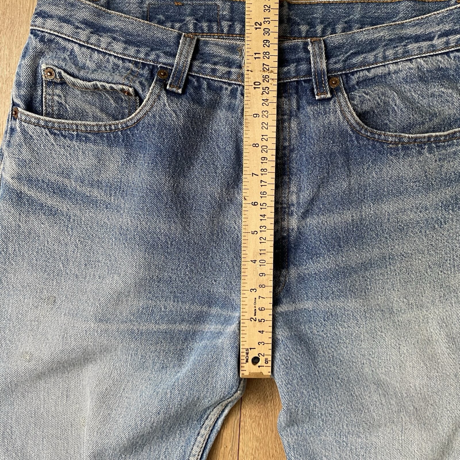 Levis 501 XX Vintage Jeans 80s Blue Faded Denim Straight Made In USA 31 29