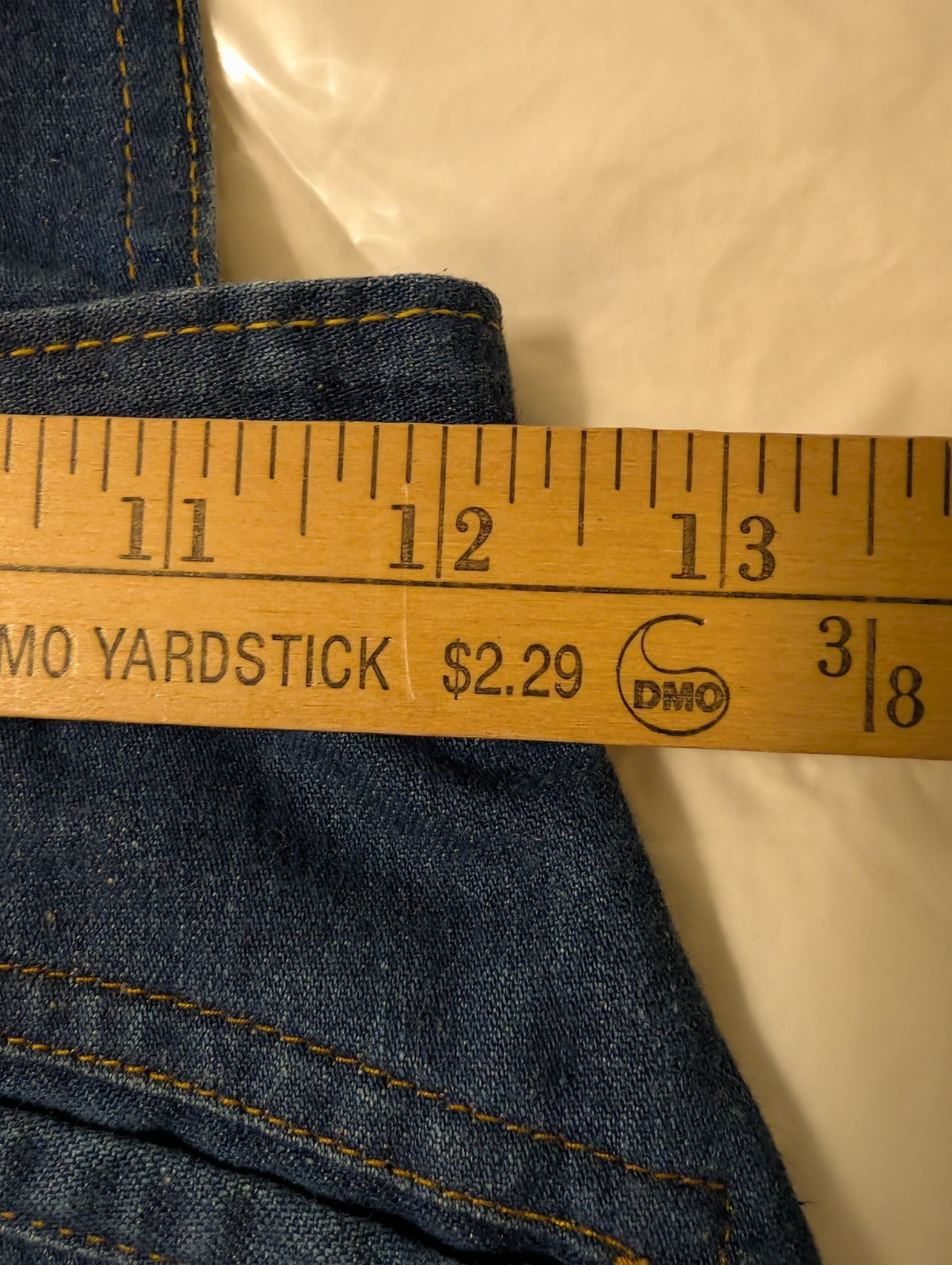 Vintage 70’s Landlubber Girls Blue Denim Jumper Shorts no Size / See Measurement