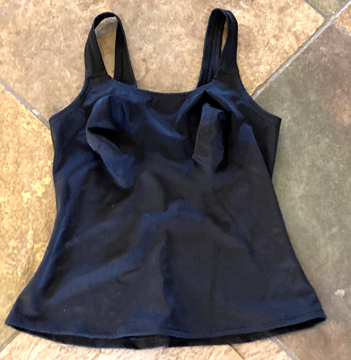 NANCY GANZ Size Medium BLACK Shaping Molded Cup Camisole Disc’t Style #3310