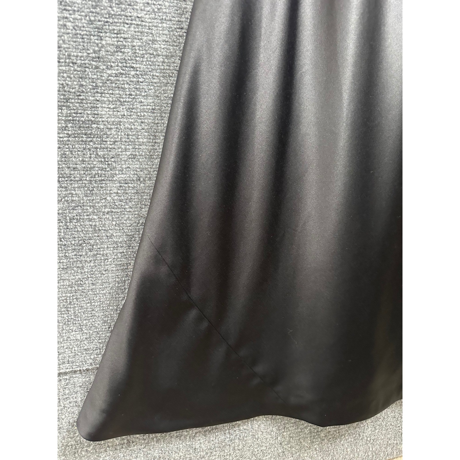 Vintage Ralph Lauren Collection Purple Label Silk Wool Dress 6 Black Rare
