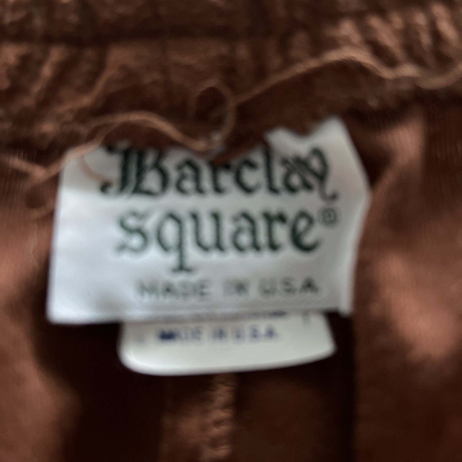 Vintage Barclay Square Pants