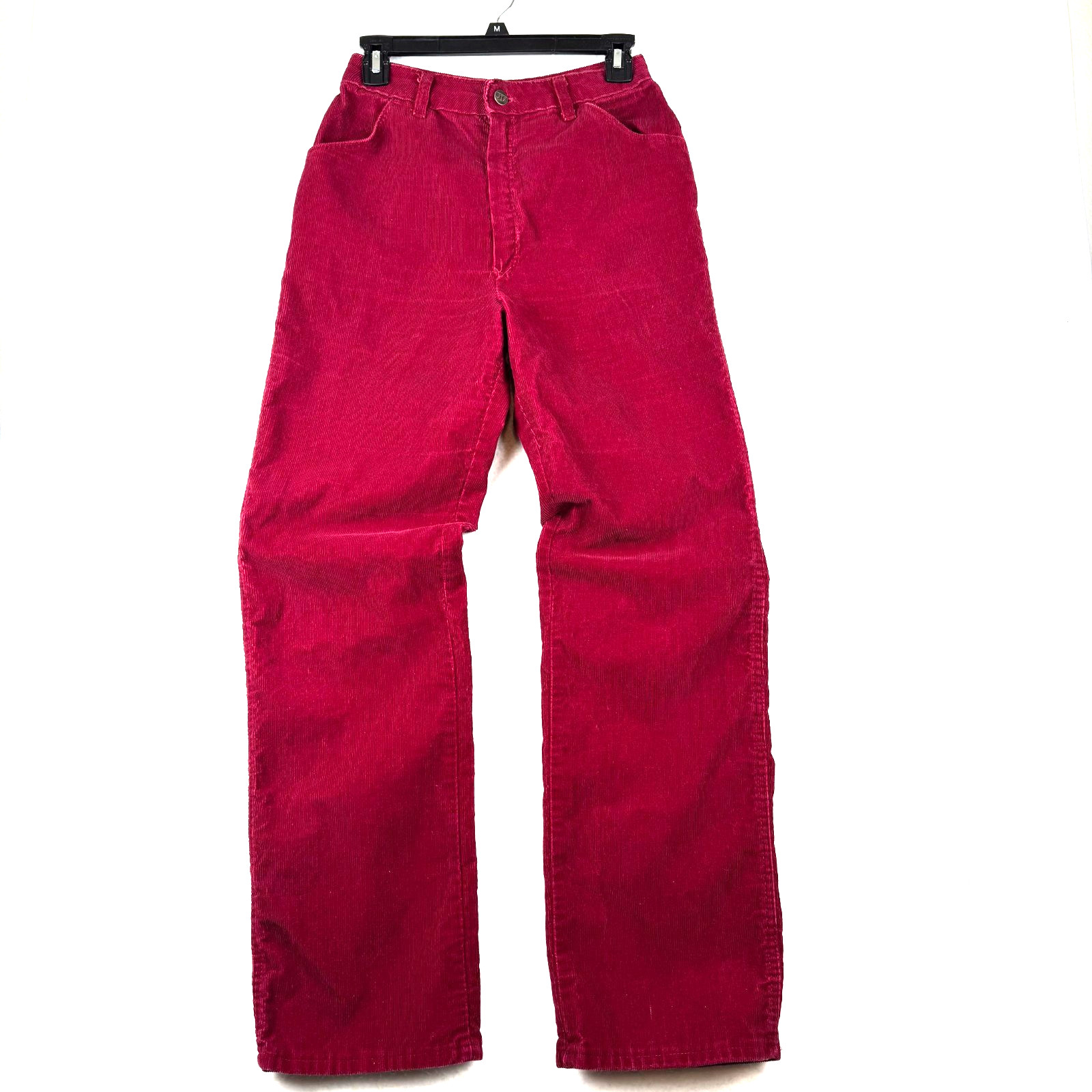 VTG 70s Sears Roebuck Jeans That Fit Women’s 10 26×30 Red Corduroy Talon 42 USA