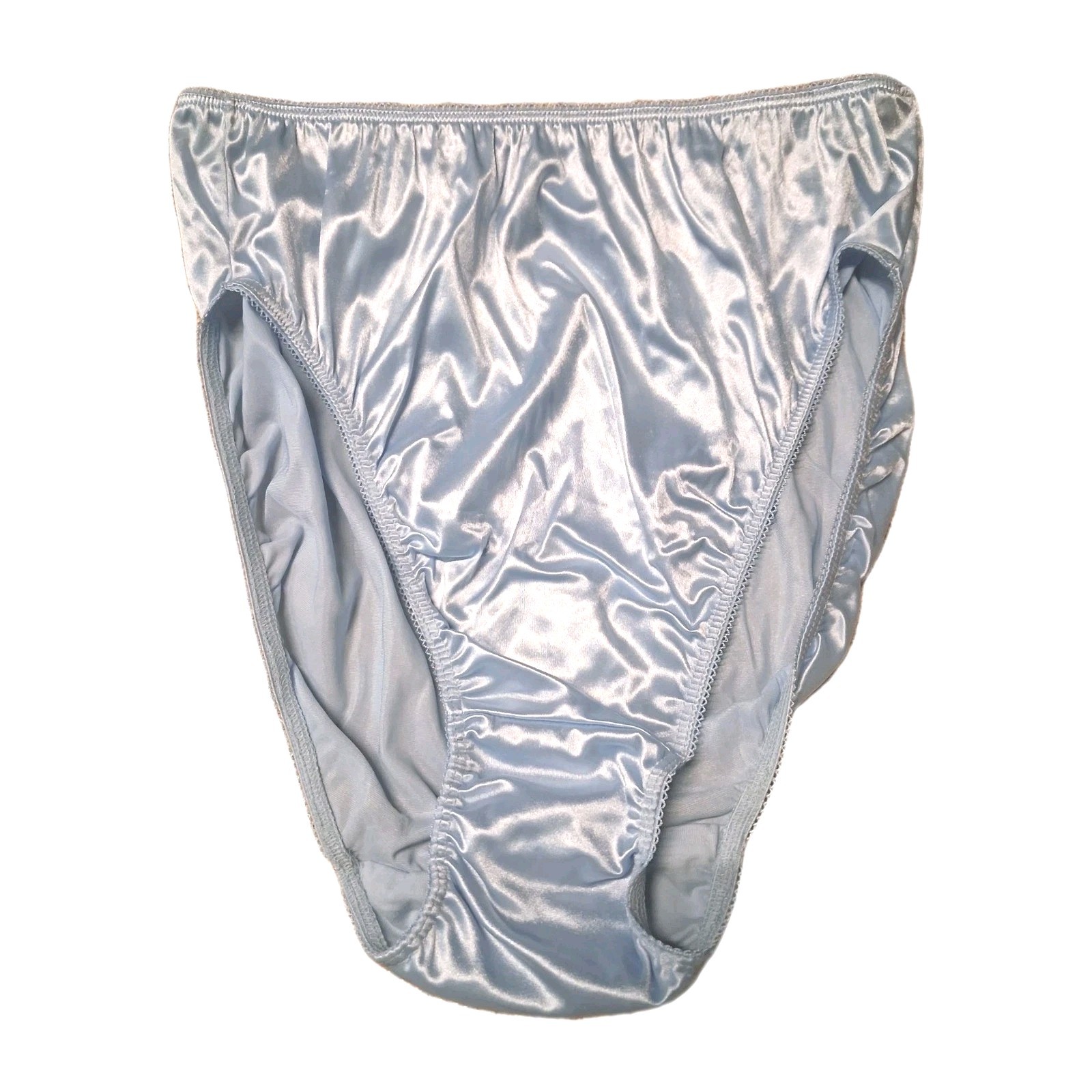 Vintage NWOT Partners Second Skin Satin Stretch GLOSSY WET LOOK Panty Nylon Sz 9