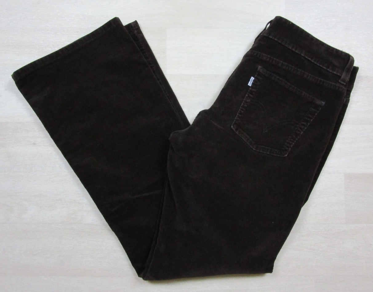 Vintage Y2K Levis 526 Slender Bootcut Corduroy Pants Women’s (10) Brown Flare