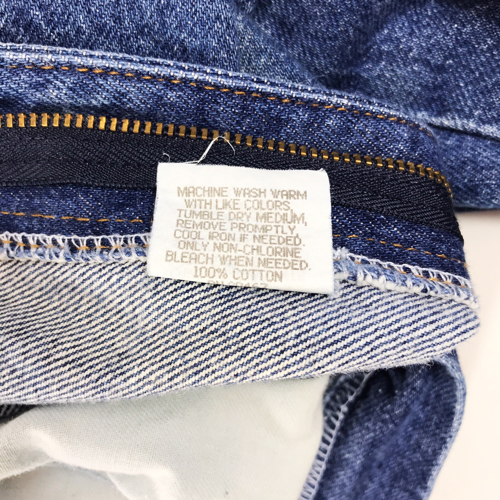 Chic Jeans Women’s 18 WP 34 x 29 Vintage 80s Blue Tapered Leg High Waist Mom