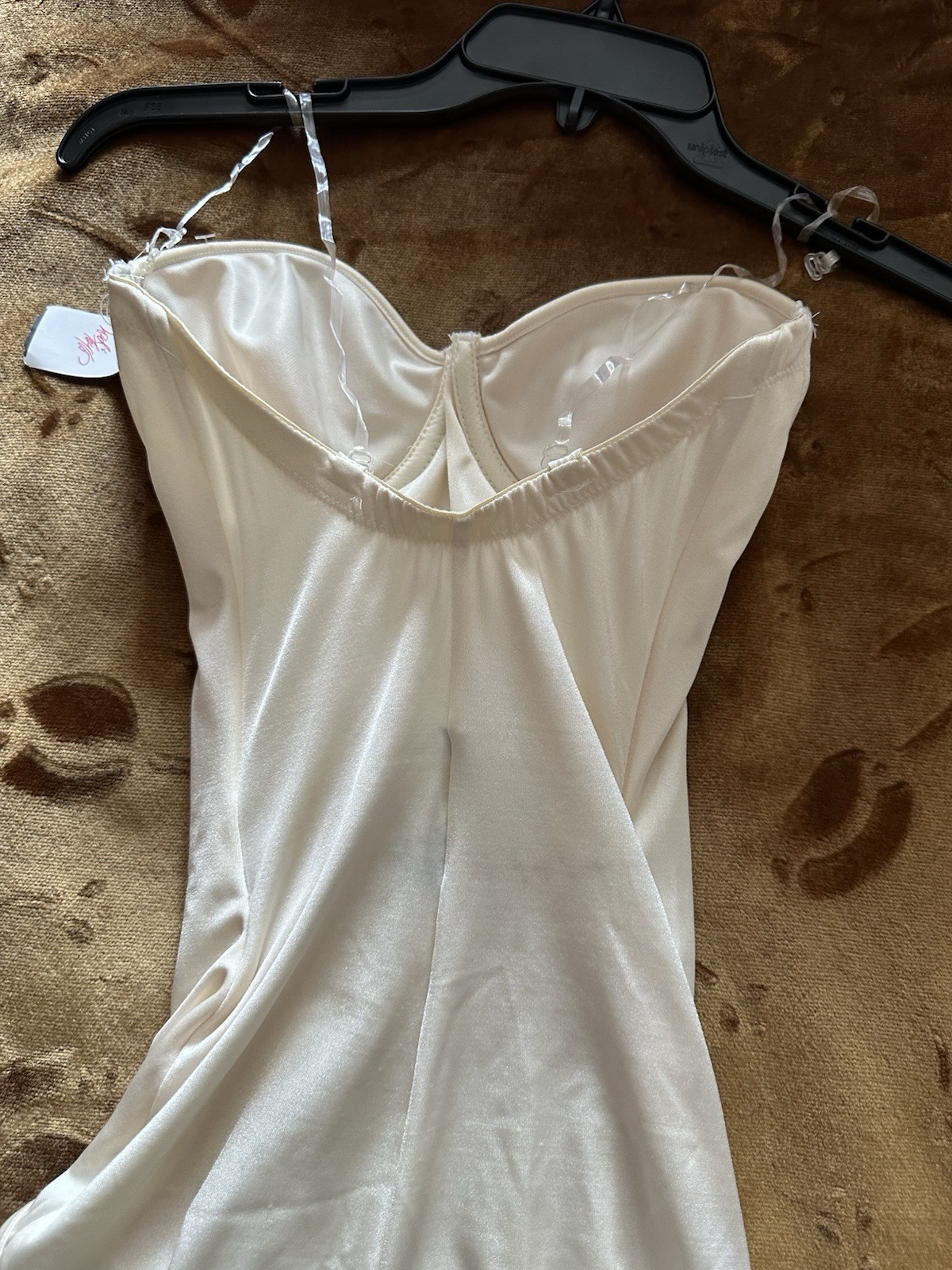 Bodyslimmers Nancy Ganz Vintage 34B Corset Shaper Beige Color