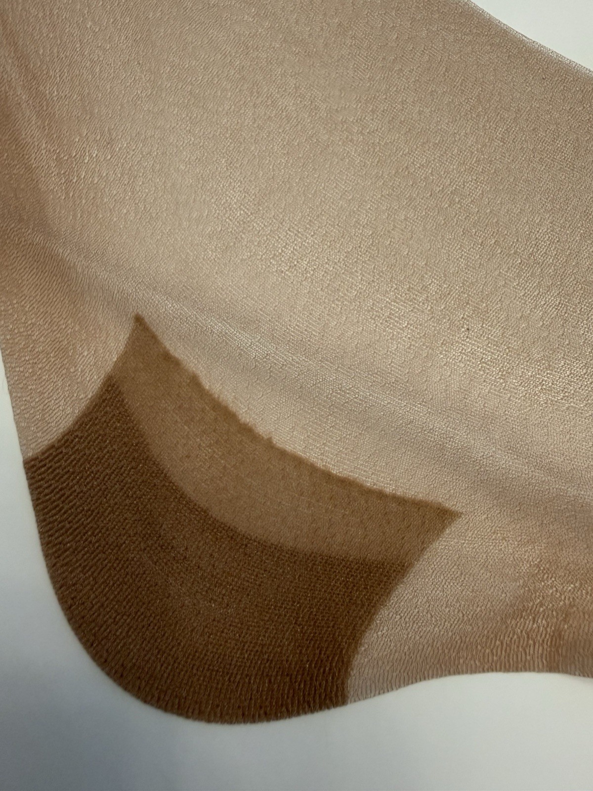 Vintage Seamless Mesh Stockings With Reinforced H+Toe 34 Inches Long