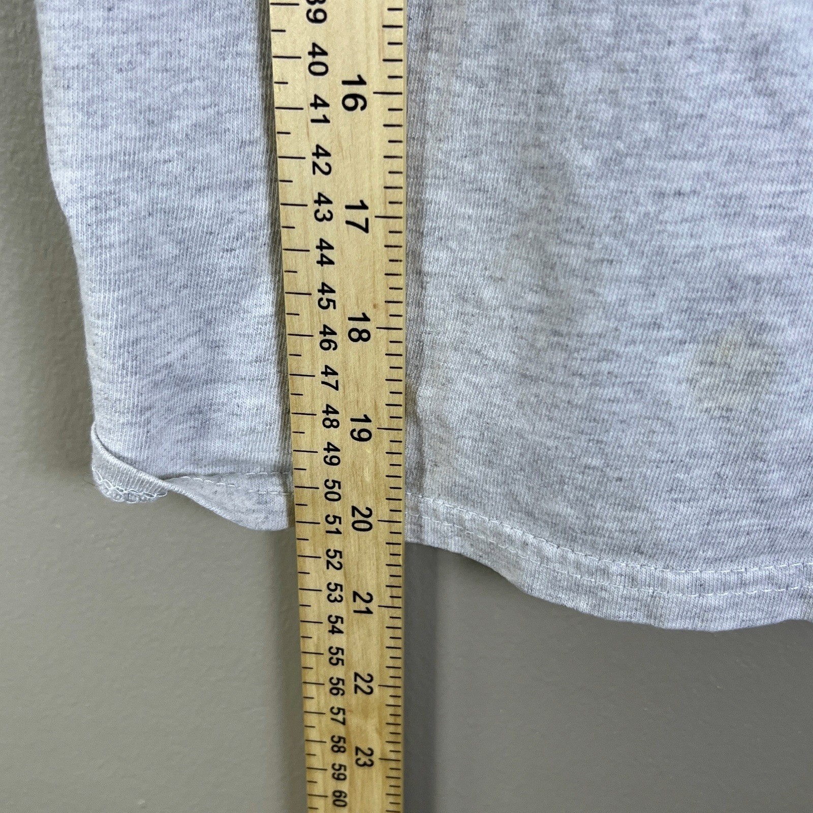 Vintage Morning Sun Lighthouse Graphic Tee Gray Raw Cut Crop Top Large 90s