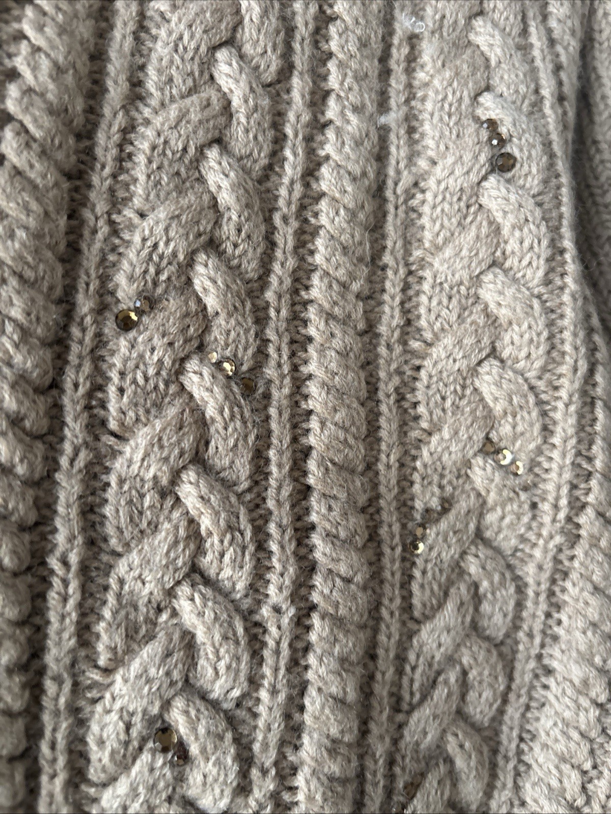 Luisa Spagnoli Vintage 80’ Blue Label Collection 100% Wool Cardigan Small