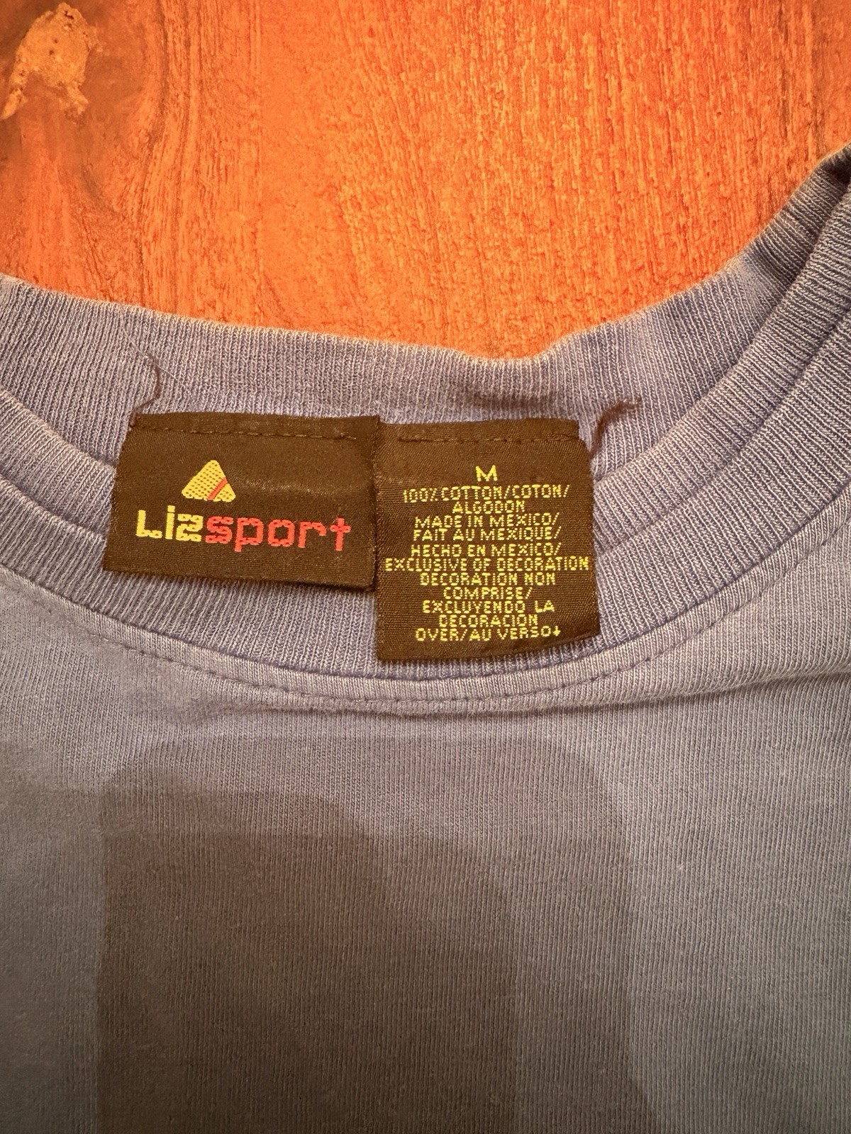 Lizsport 1990s Vintage Blue Shirt