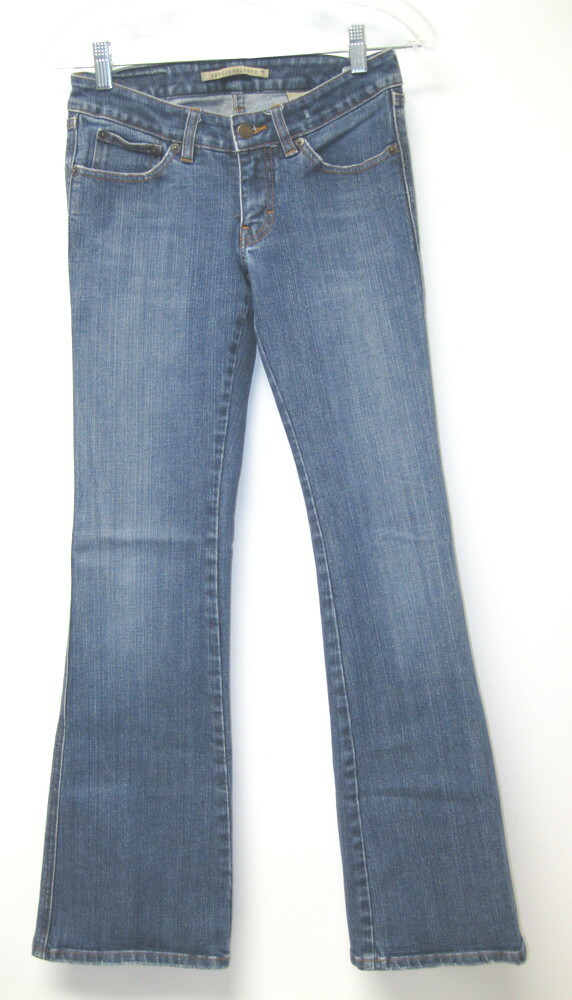 Sergio Valente Distressed Indigo Stretch Flare Jeans Women’s size 26 x 32