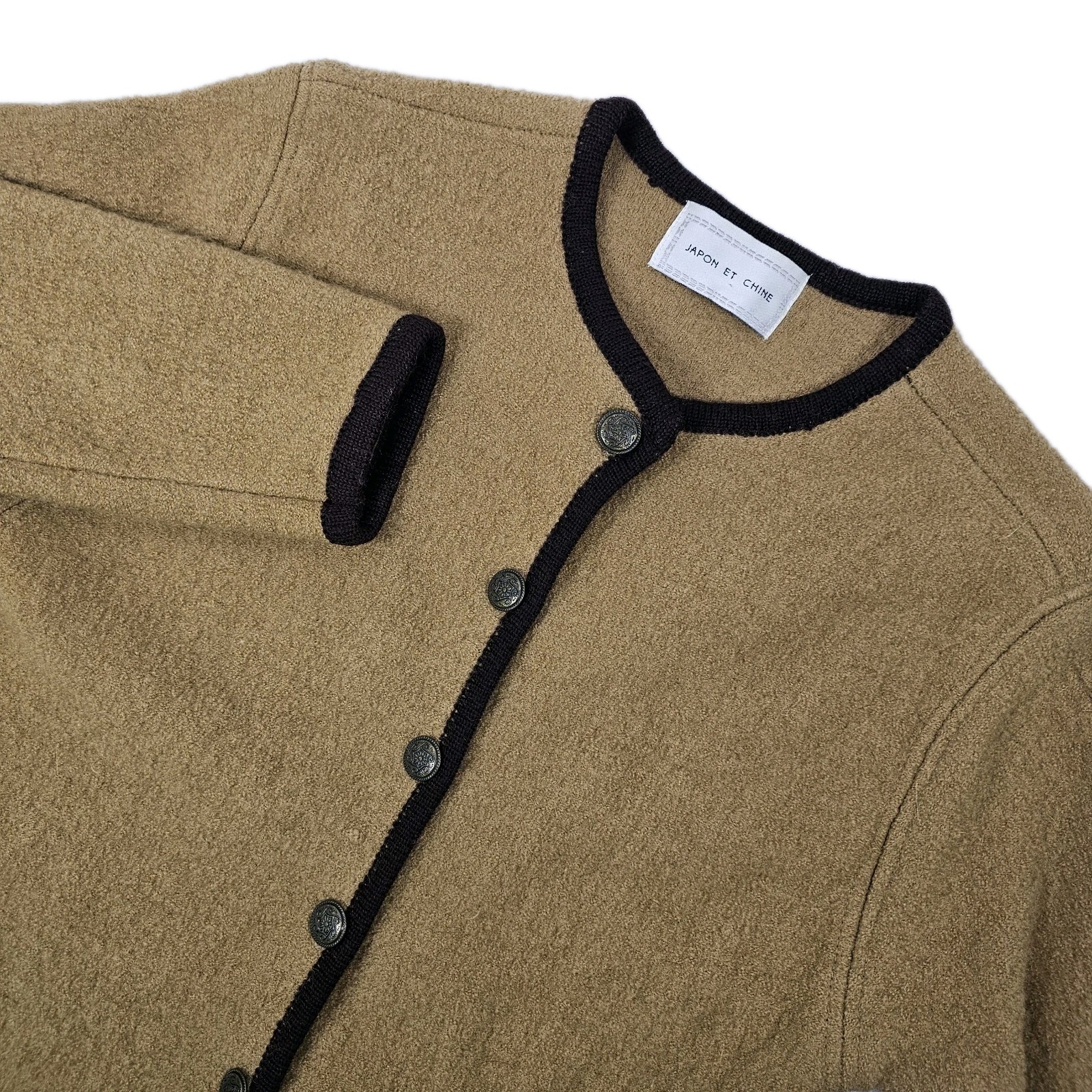 Vintage Item & Co „Inpired” Women’s Jacket Retro Embroidered 100% Wool Farm LS