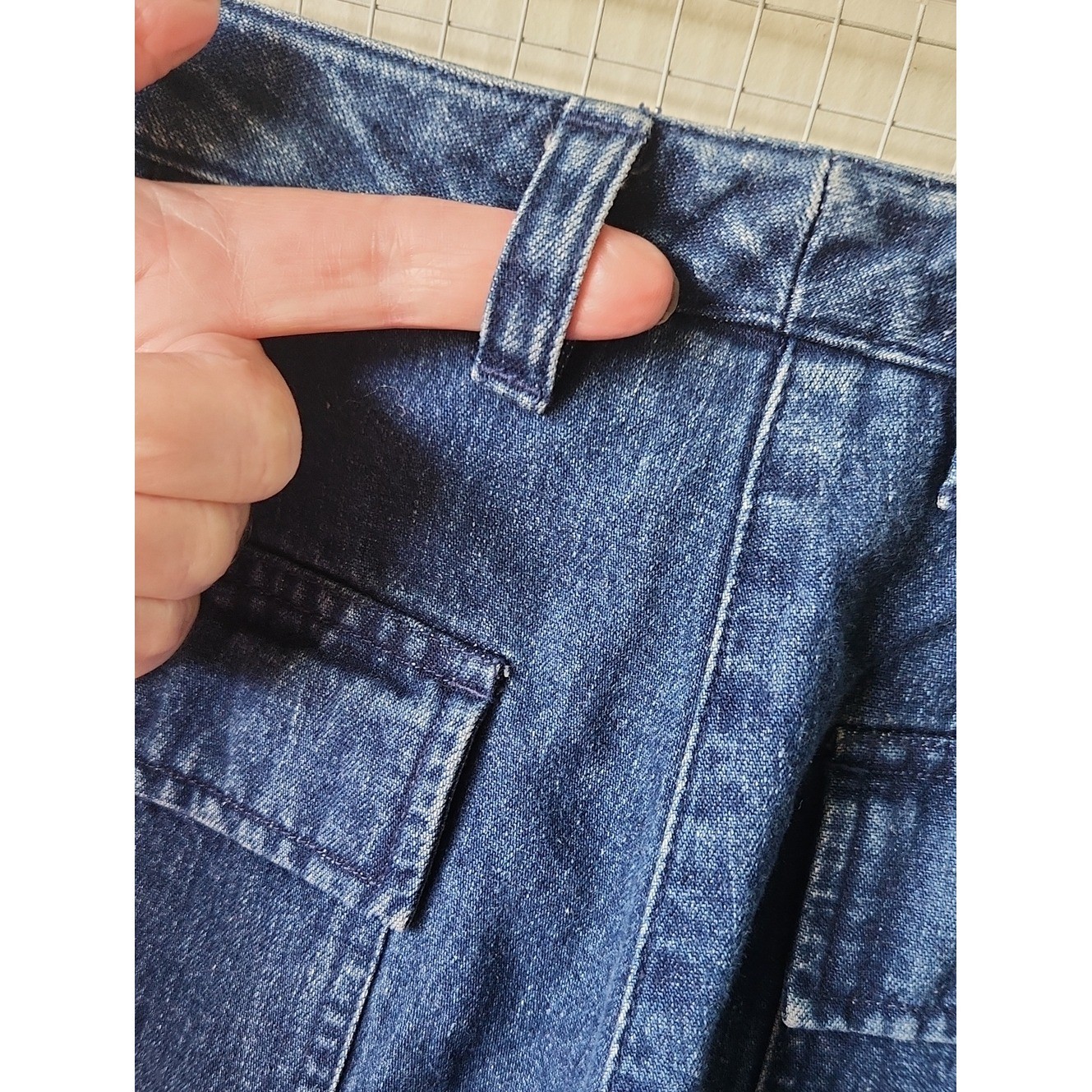 LRL Gold Crest Ralph Lauren Jeans sz 12 Denim Wide Leg Mom 90s Y2K