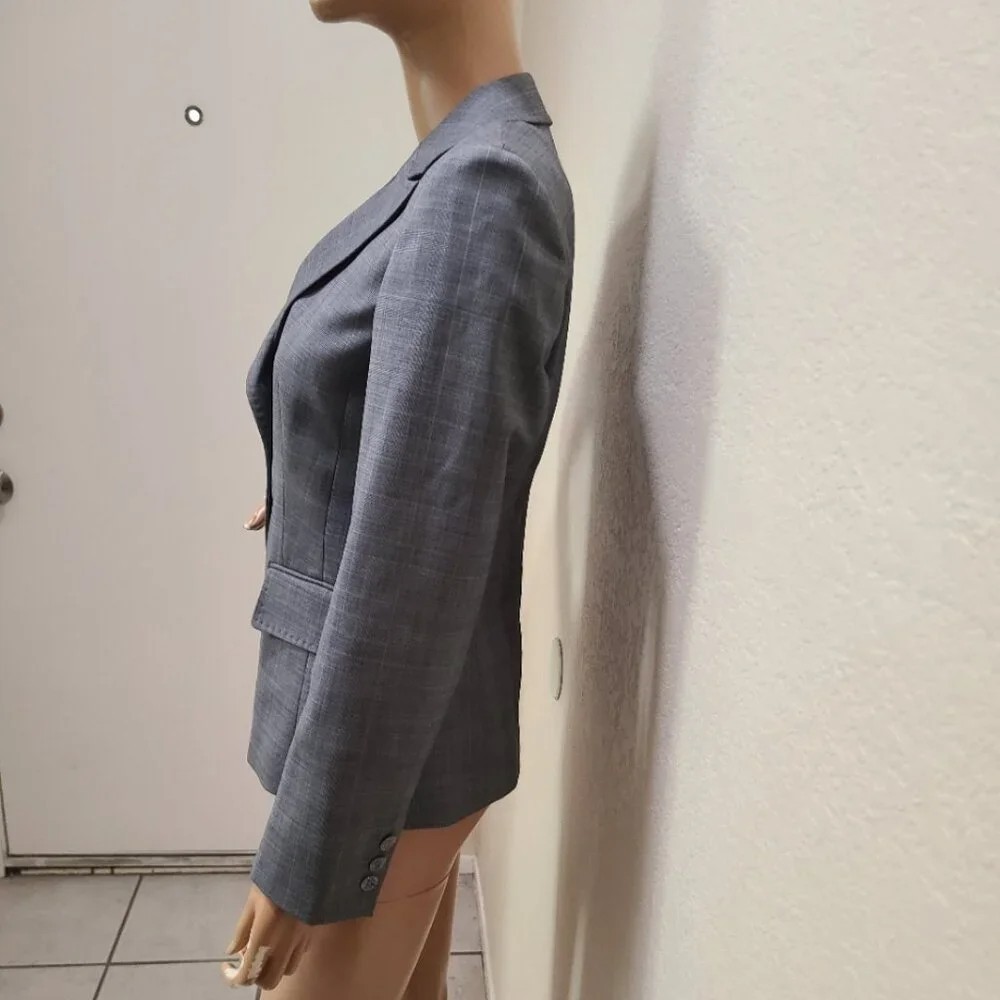 VINTAGE PIERRE CARDIN PARIS TAILORED FITTED BLAZER JACKET HANDSTITCHED sz 36