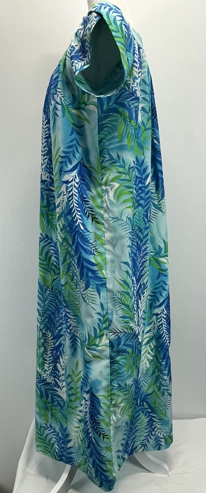 Vintage True Made In Hawaii Kaftan Maxi Dress GUC 60’s 70’s Mumu