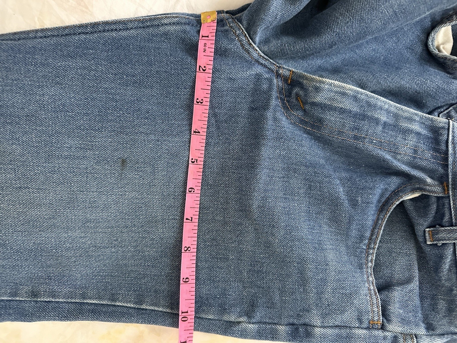 RARE Vintage Levi’s Orange Tab Jeans 719-0917 Straight Leg 27×32