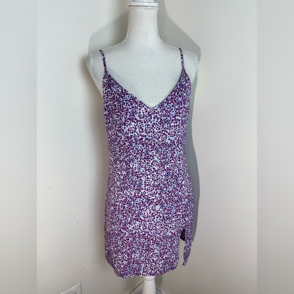 Reformation Marlowe Sleeveless V-Neck Violette – Dress Size Small