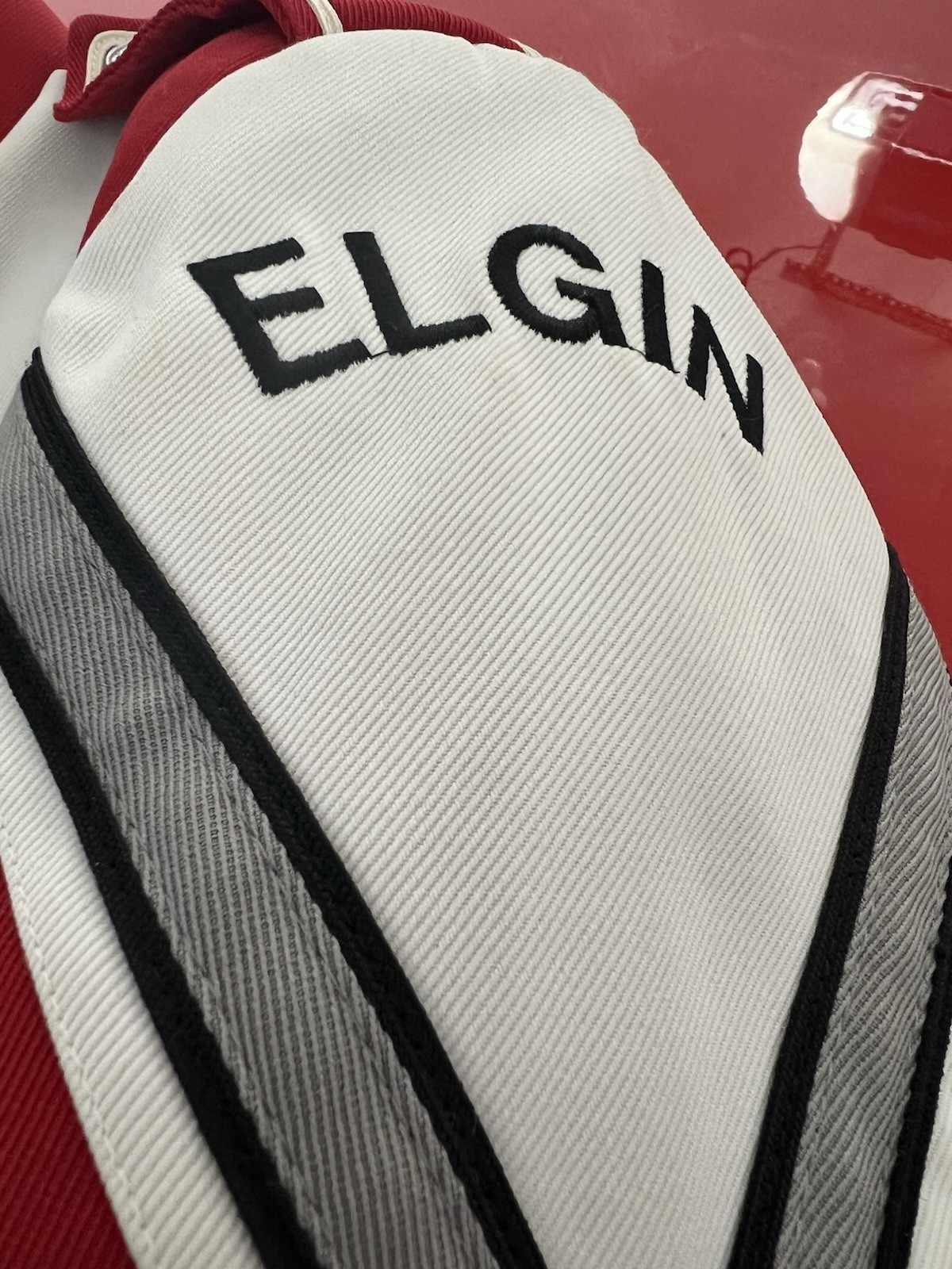 Vintage Stanbury Wool Red And White Military Style Marching Band Jacket 38
