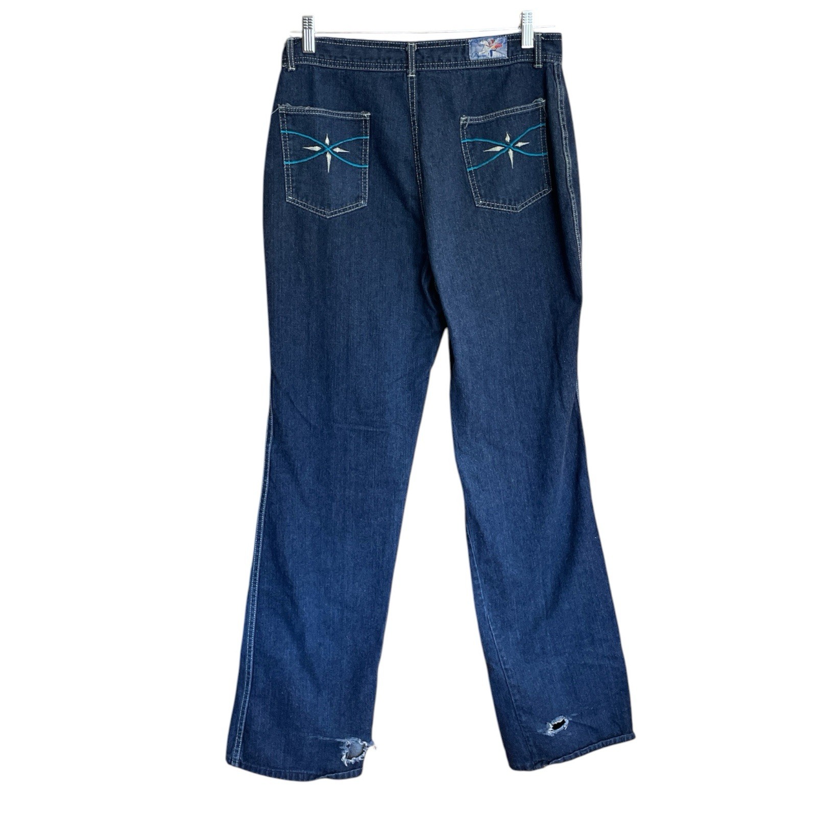 1970s Pegasus Jeans High Rise Flared 30” Waist Vintage Jeans