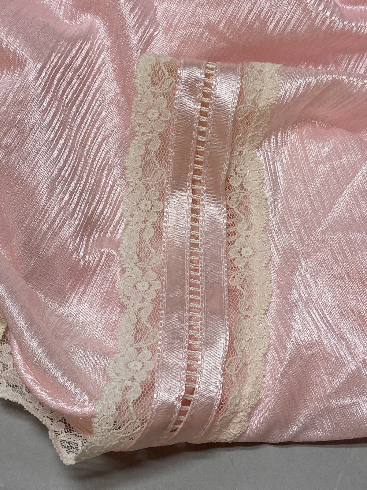 Tom Bezduda For Barad & Co Long Pink Nightgown (Small) Lingerie With Robe (Med)