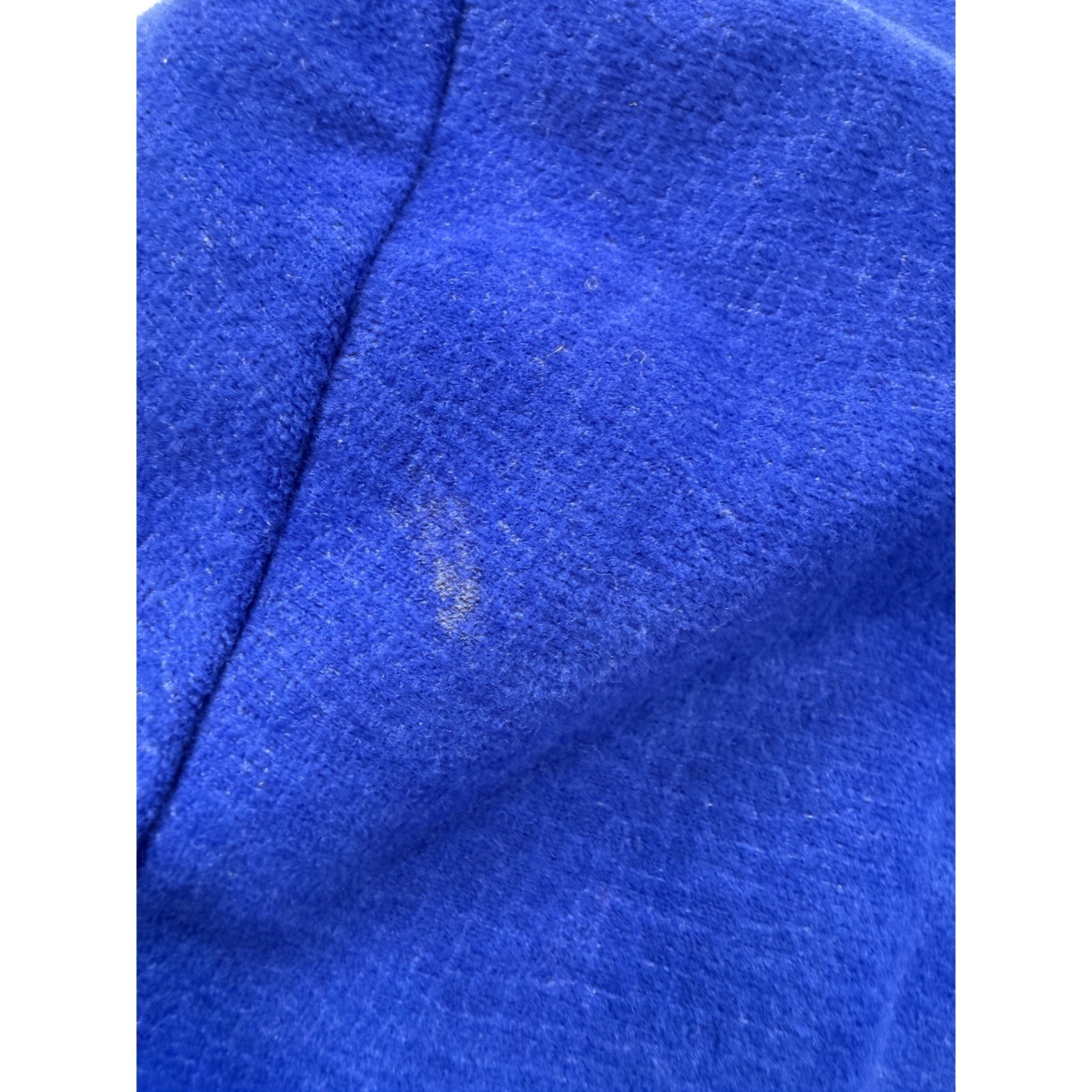 Vintage By Choice A Byer Royal Blue Skirt Suit Women Size 3 80s Power Suit Crop