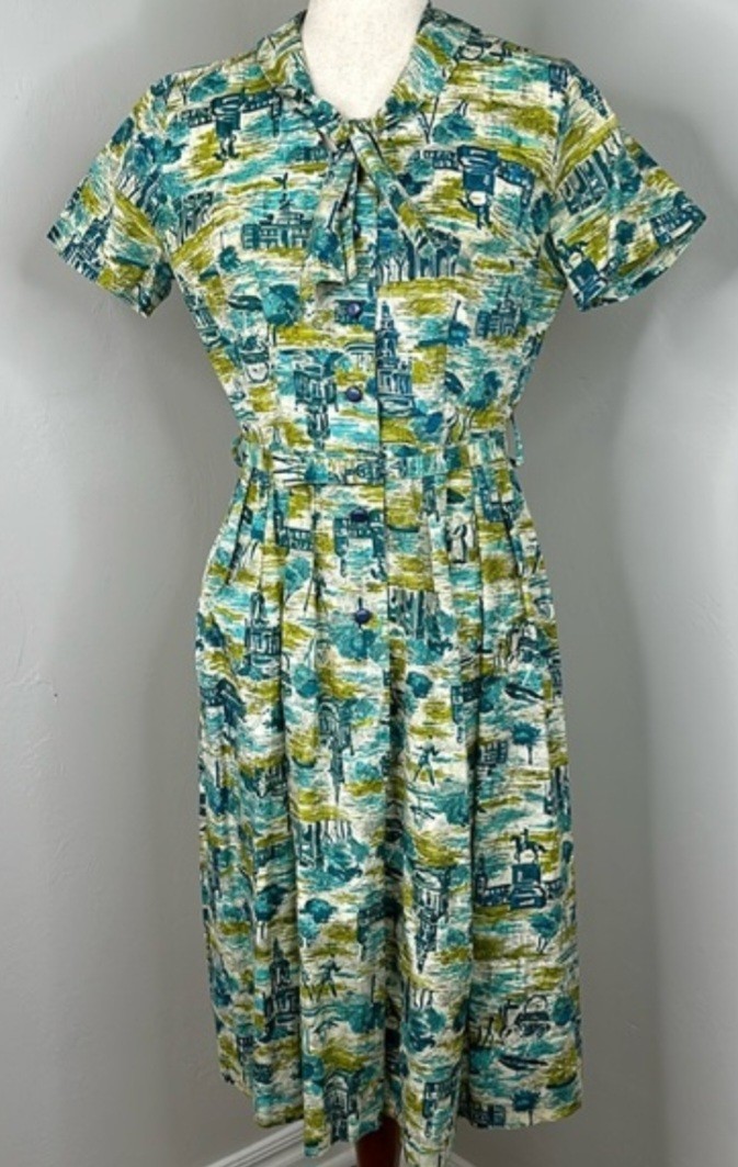 Vintage 50’s 60’s DRESS LOT Novelty Print Party Beaded Designer ESTATE Dresses