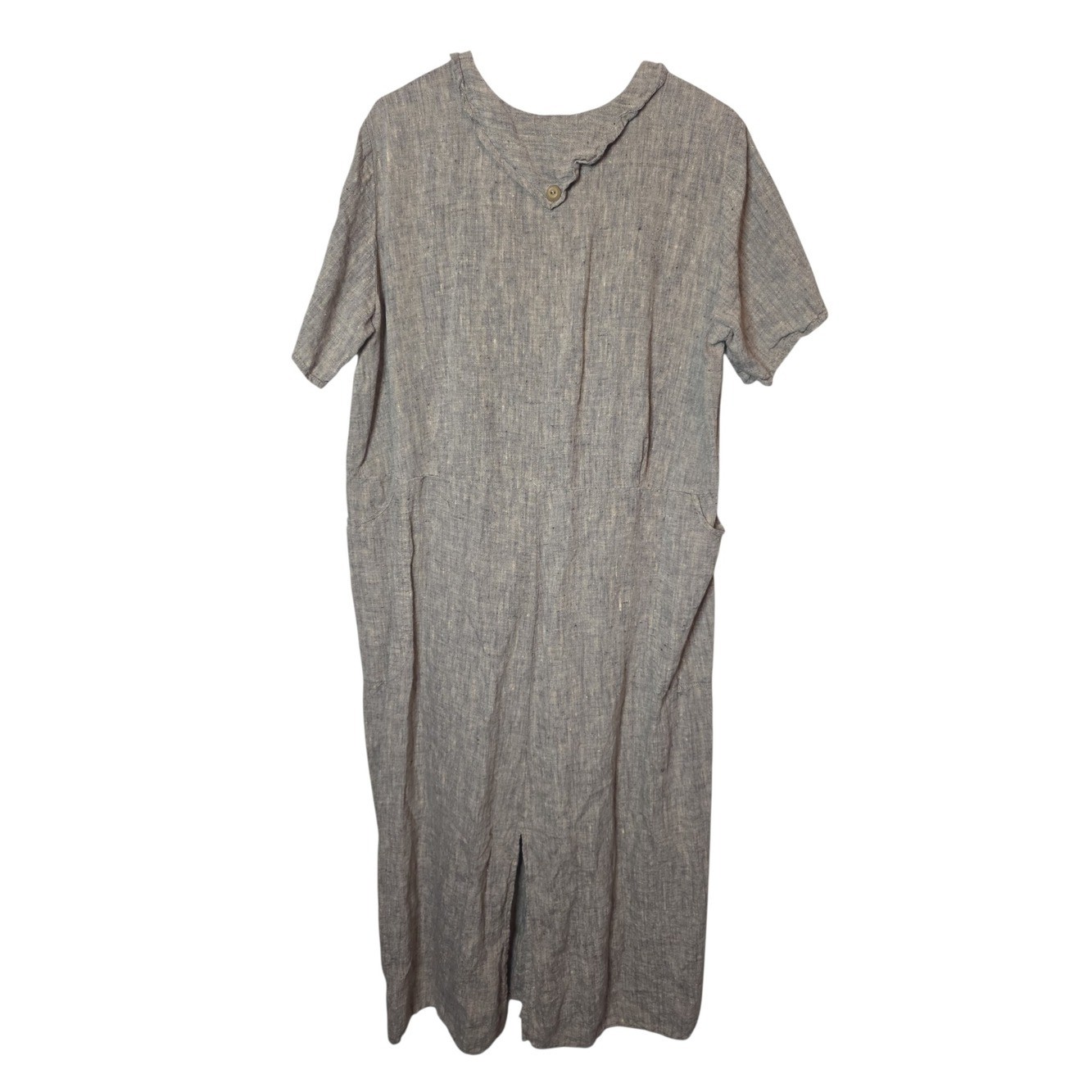 Women’s Vintage Flax by Jeanne Engelhart linen dress, size medium