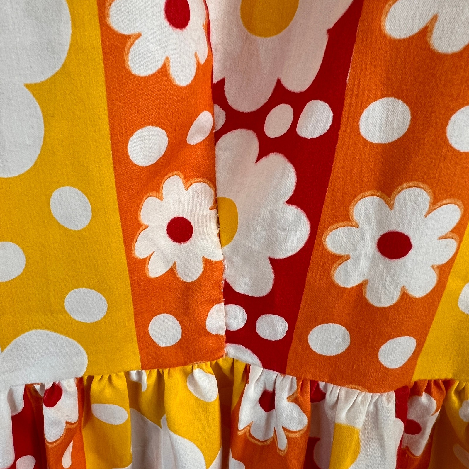 Vintage Concept 70s Swirl Floral Maxi Dress