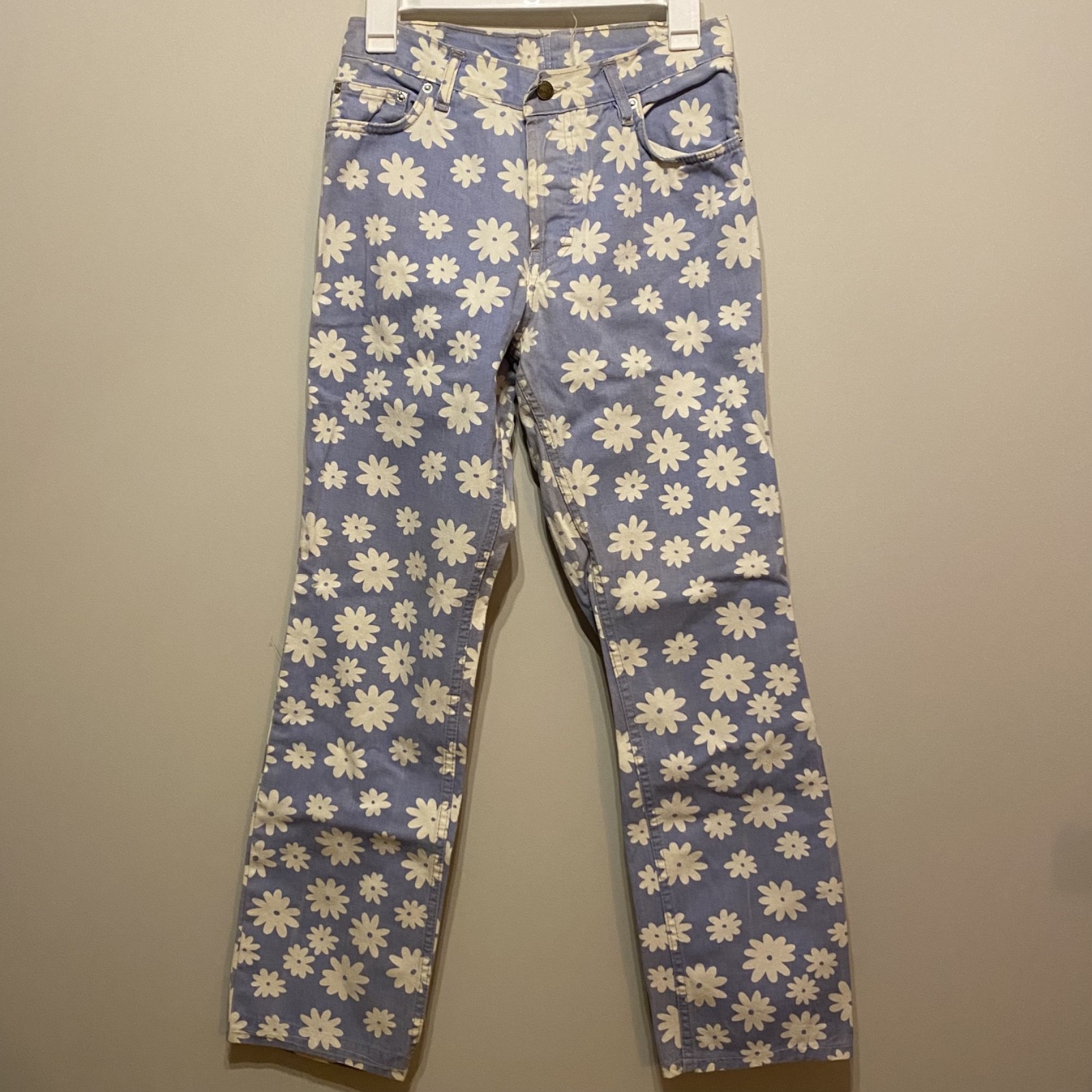 ASTRA Vintage Women’s Flower Jeans 100% cotton | W32B 44