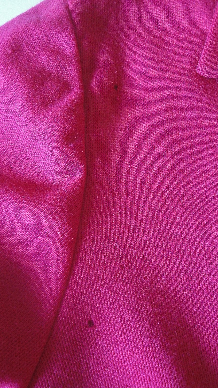 Vintage Magenta Unstructured Wool Knit Coat B44