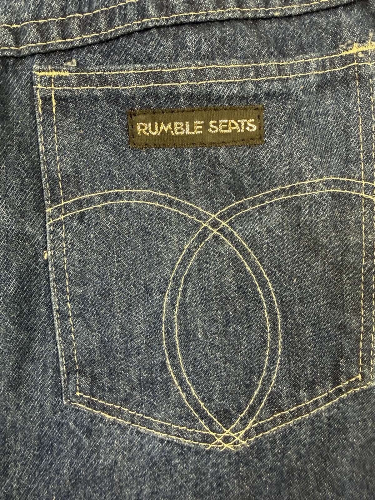 Vintage Rumble Seats USA High Rise Denim A-Line Skirt Women’s XS 25 Waist