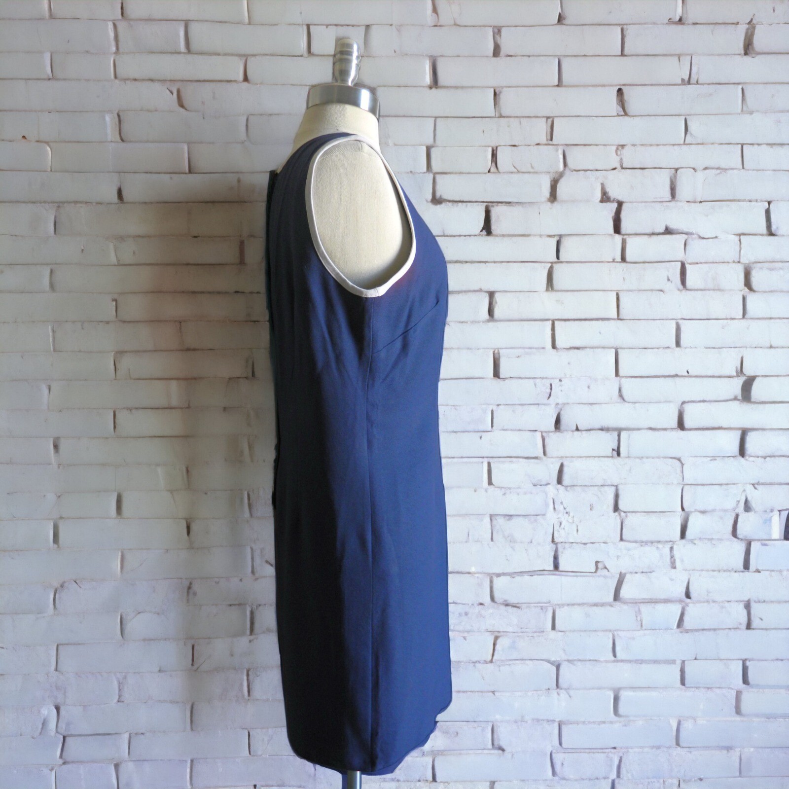 Dress Vintage CAREN DESIRÉE COMPANY CDC Navy Blue Size 10