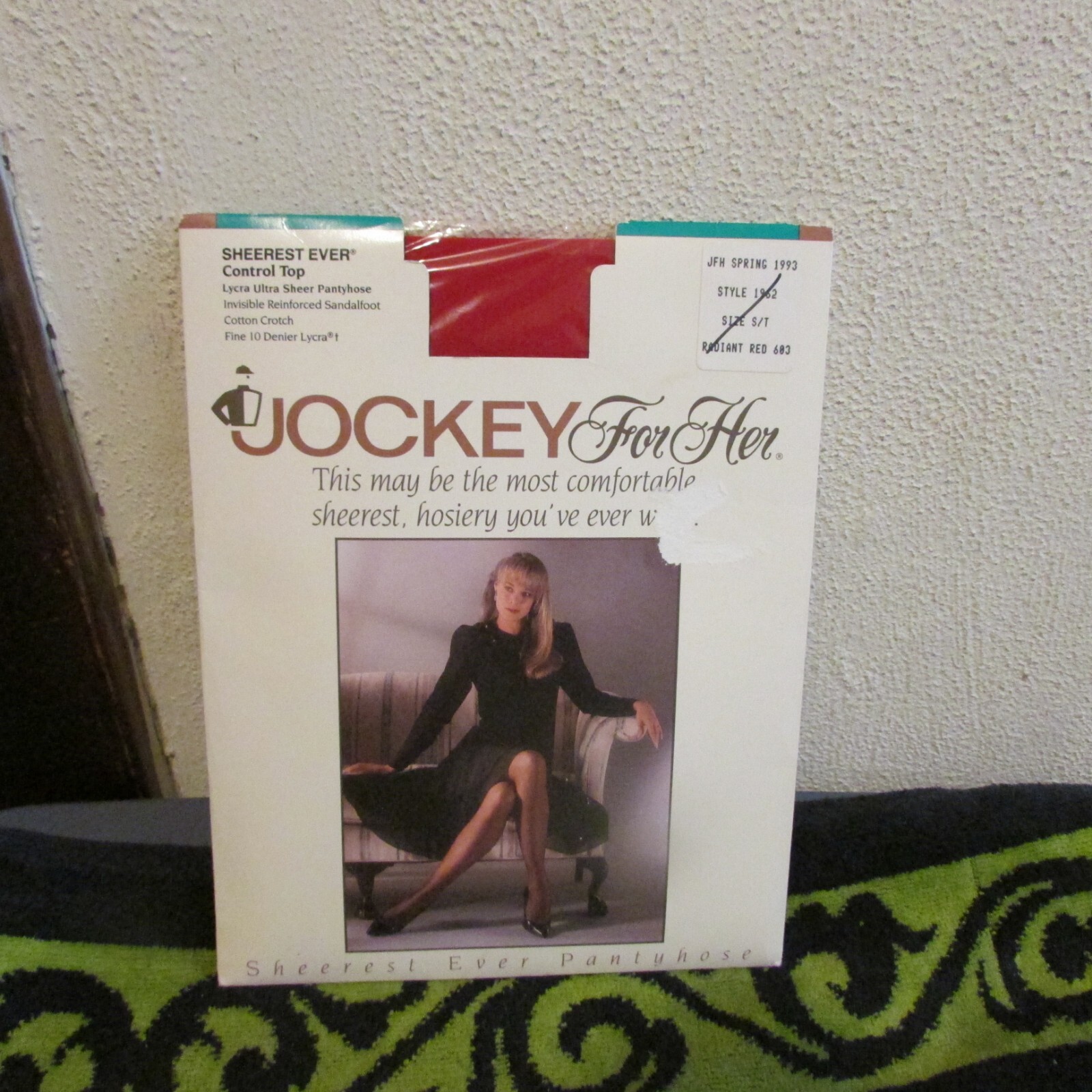 ** 6 New Pairs. Women’s 1990’s Jockey Pantyhose Size Med-Med Tall. 6 Colors. **