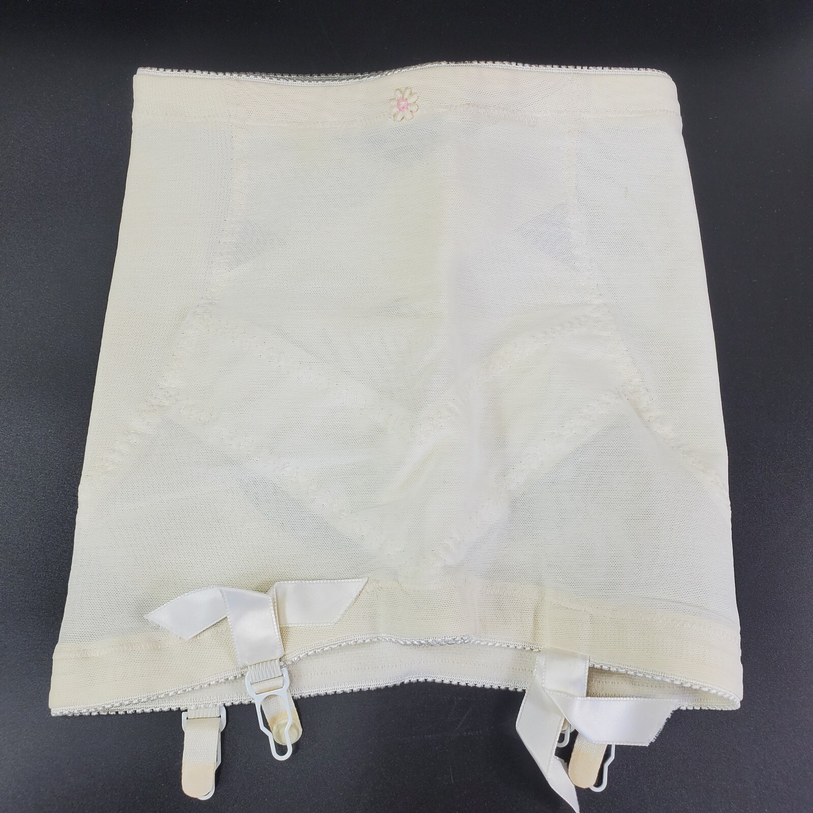 Vtg 60s Sculptress Figure Control Short Panty Girdle Clips Petite Sz 0 White NOS