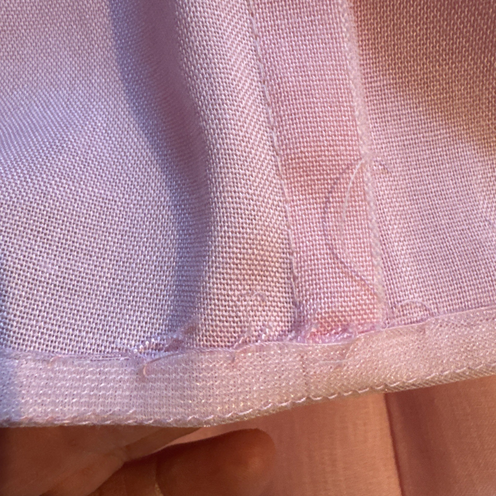 VTG Prairie Dress Maxi Lace ILGWA Bubblegum Pink Formal Prom Wedding 26”W