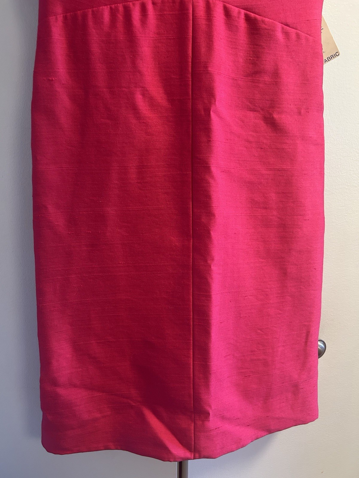 Vintage 1950s Maggi Stover Hot Pink Mod Sheath Dress Style 4129 NWT