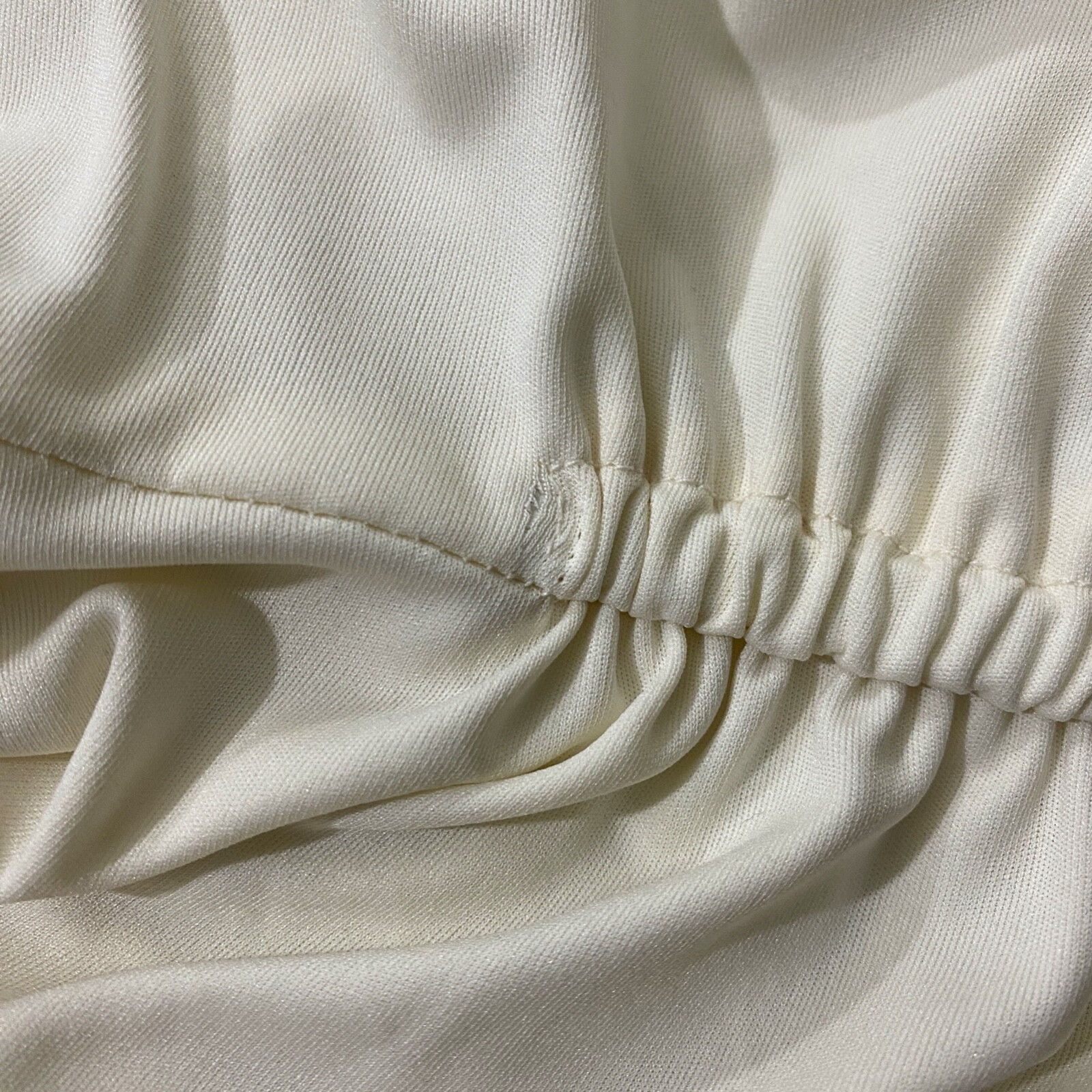 Jody T California Vtg 70s Lace Trim Prairie Maxi Dress Size 7 (Fits S) Cream