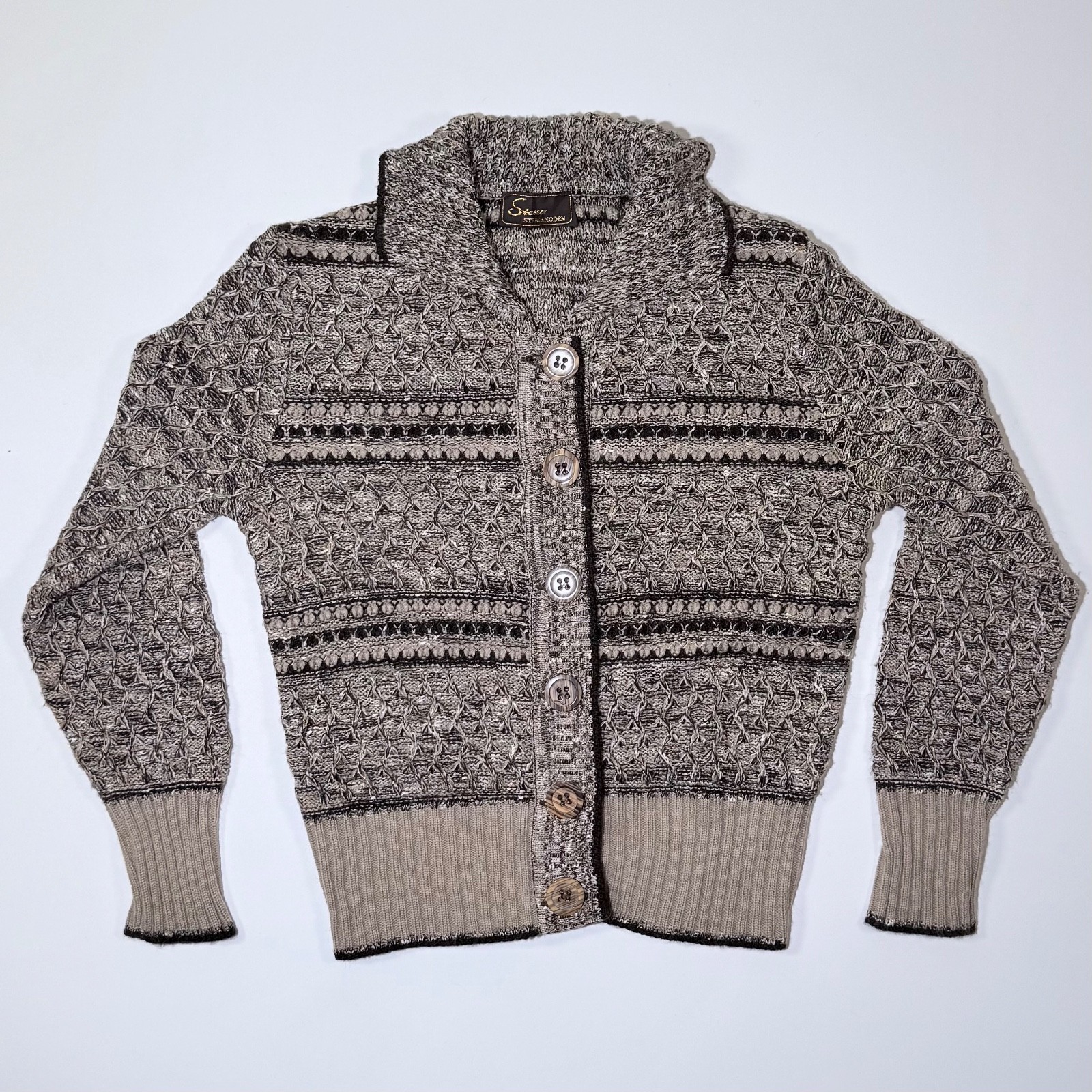 Stena Strickmoden Size 44 Knit Button Down Women’s Large