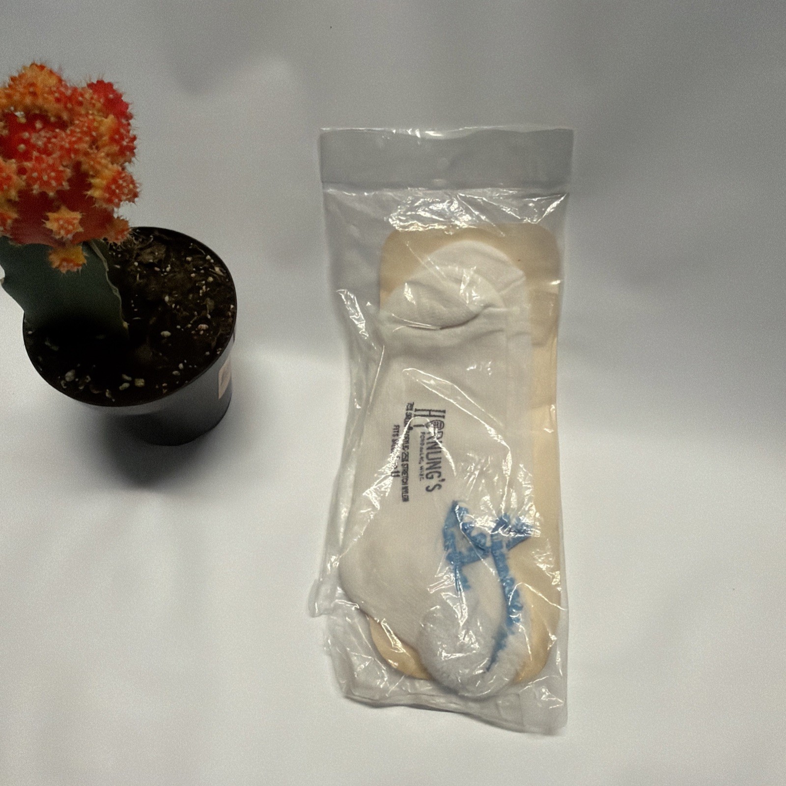 VTG Women’s Socks Ankle 8-11 Low Cut White Blue USA Hornung’s 70s 80s NOS