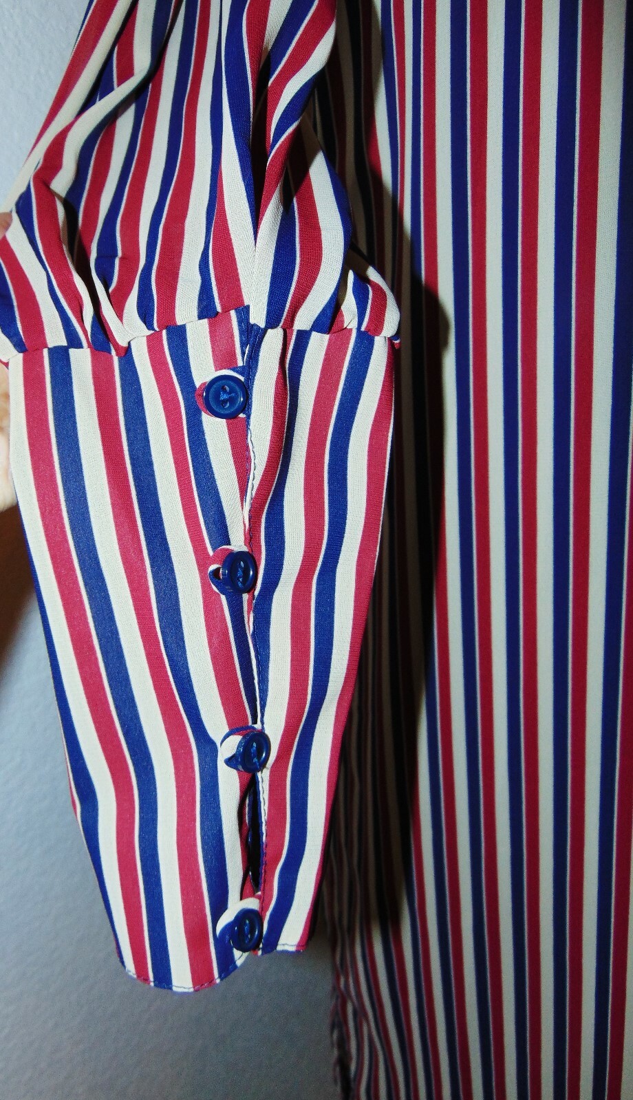 Vintage 1980s Striped Design Dress by Ragtime in sz 9/10