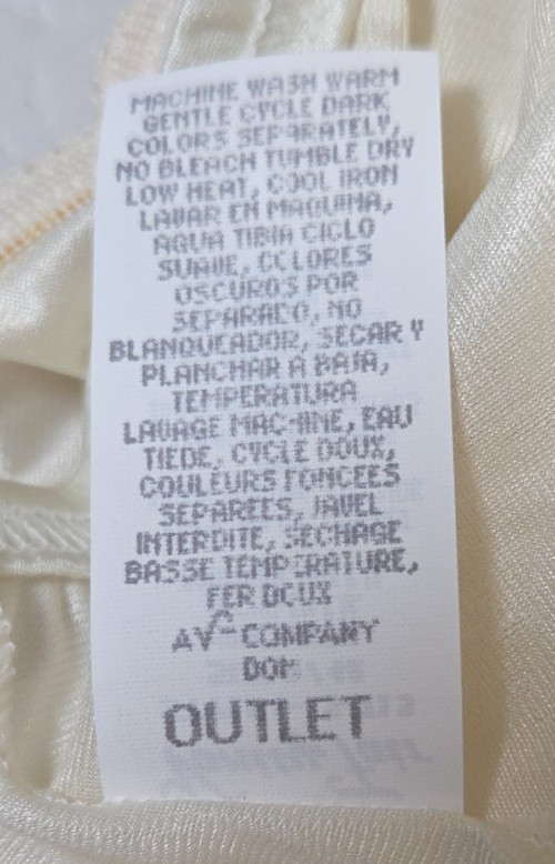 VTG Vanity Fair Panties 6 Side Tag Nylon USA Semi Sheer 9-15-713