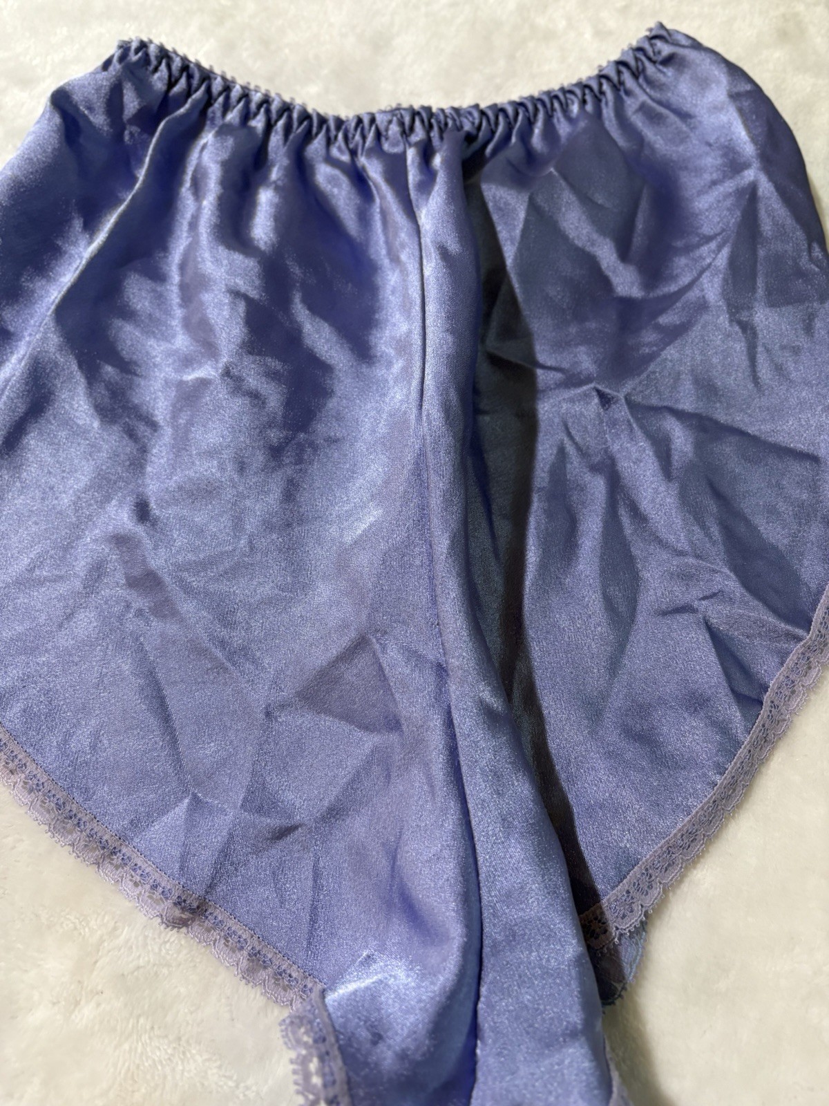 Vintage Lindsey Roscoe for Farr West Purple High Rise Panties Waist 24”