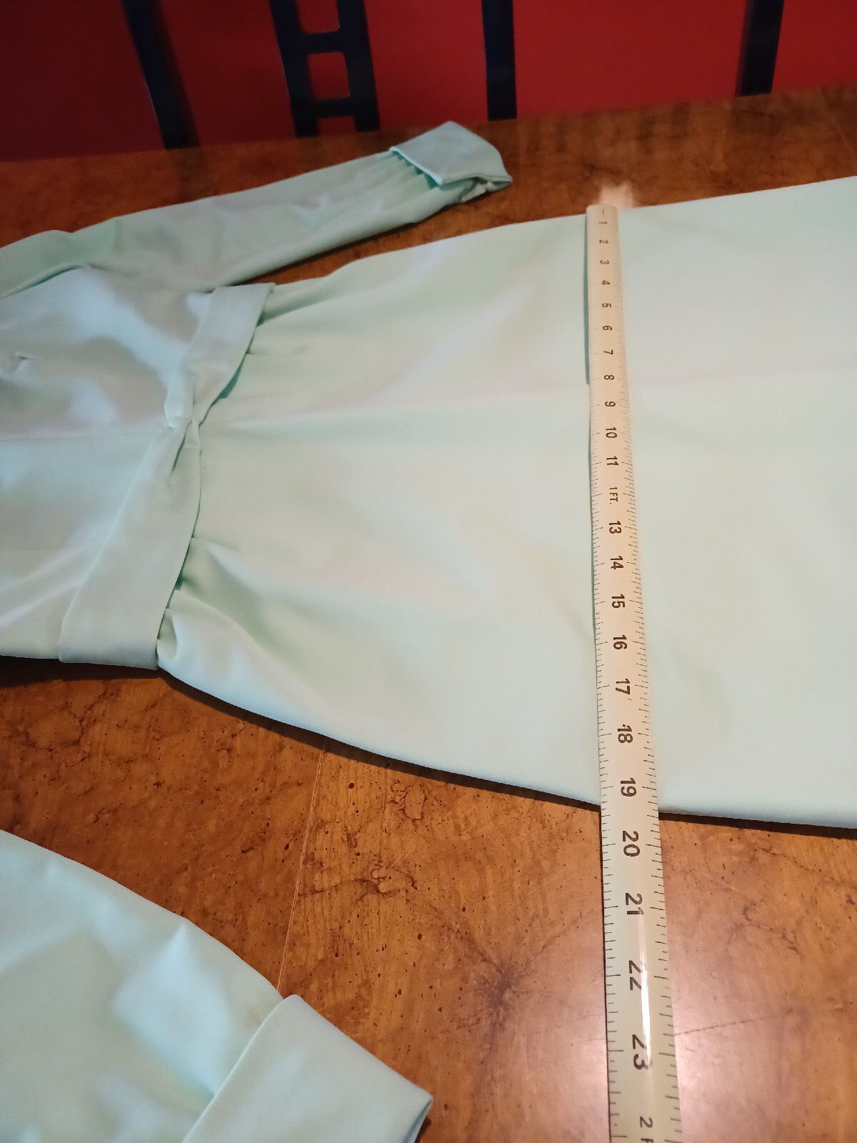 True Vtg Mid-century 1960s 1970s Long Formal Dress Mint Green MCM Mod Maxi 11/12