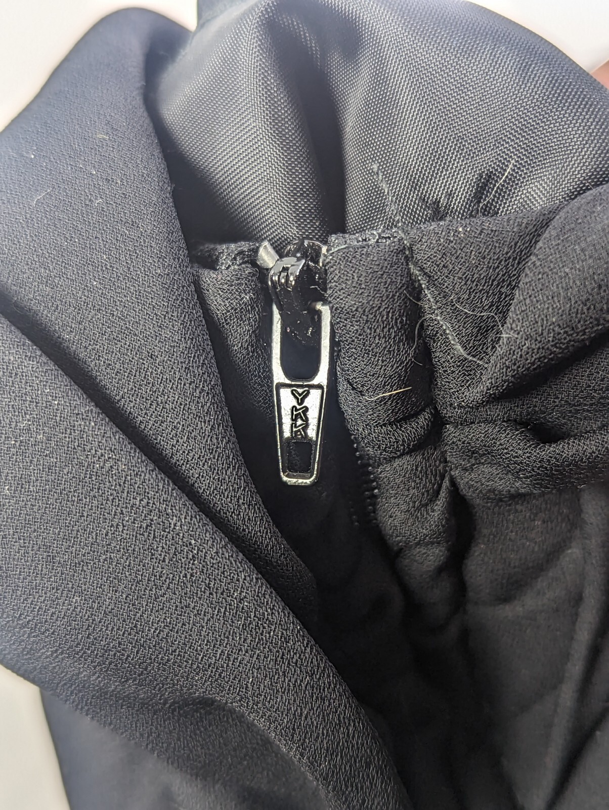Jodi California Size 9/10 Woman’s Black Dress 100% Polyester Back YKK Zipper USA