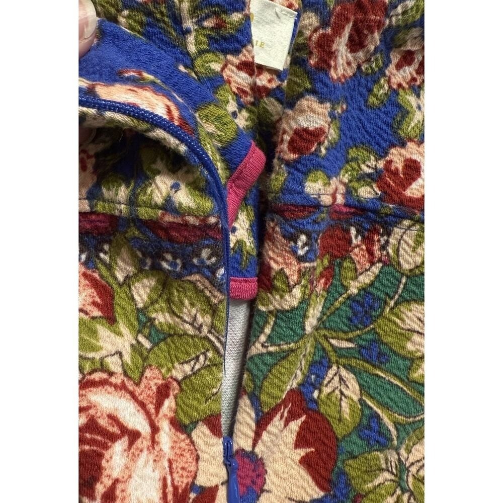 Anthropologie Maeve Skirt Sz 2 Textured Pencil Floral Career Summer Boho Vibrant