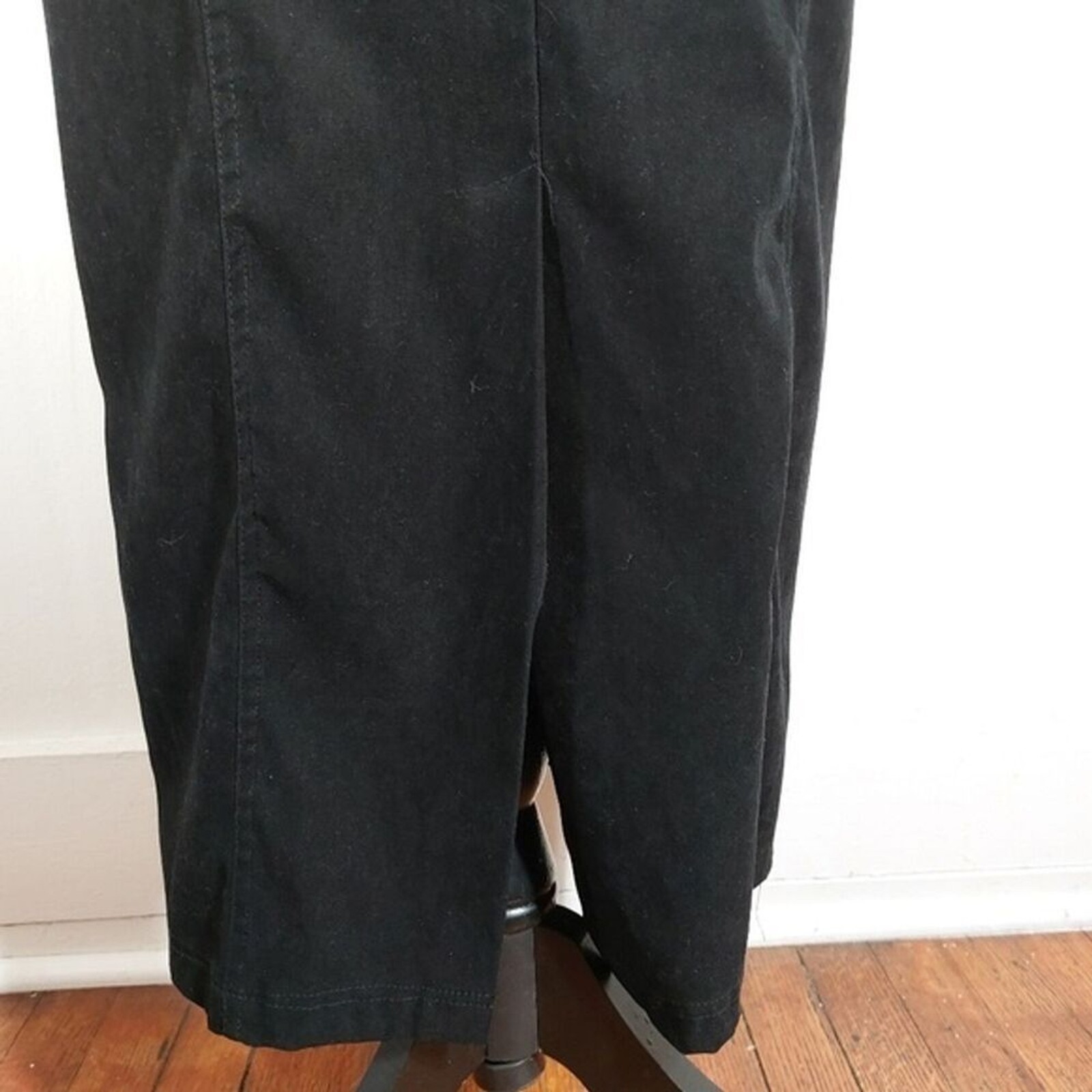Dressing Clio Black Black Faux Suede Midi Maxi Sleeveless Dress Size M