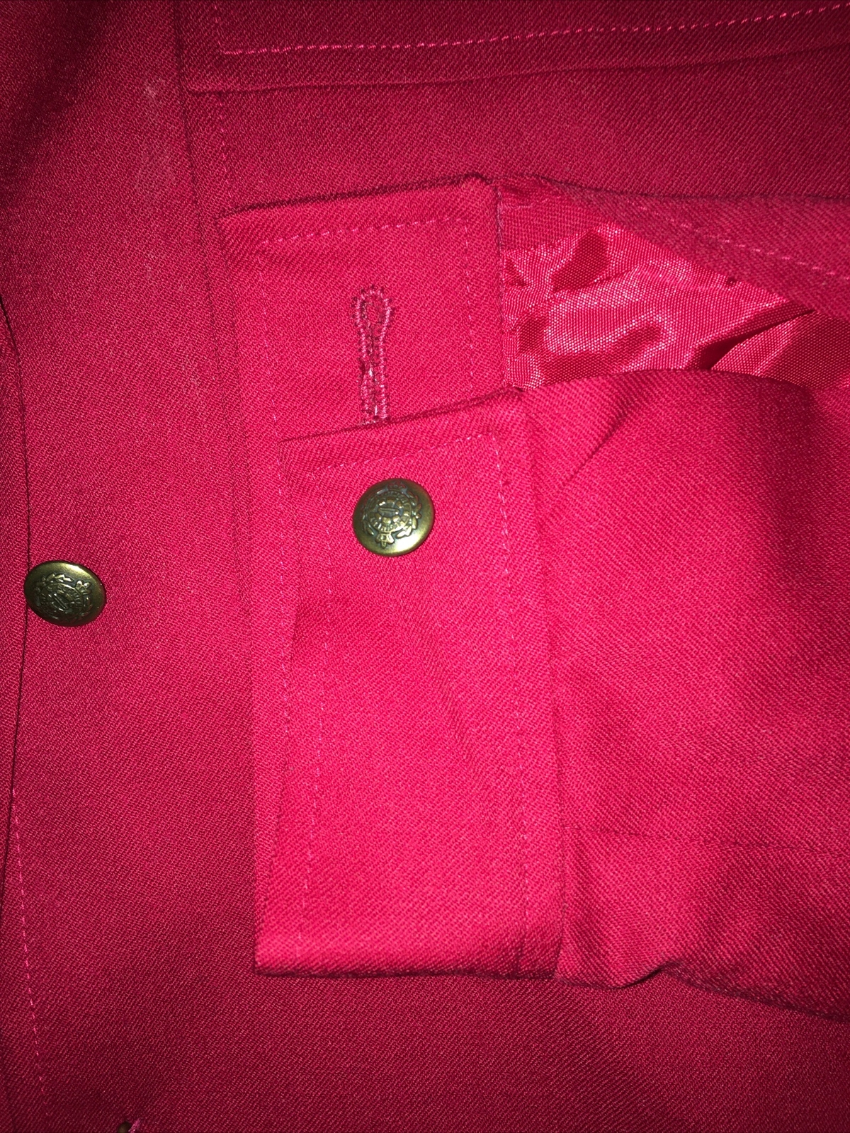vtg david brooks 100wool Euc Lined Jacket